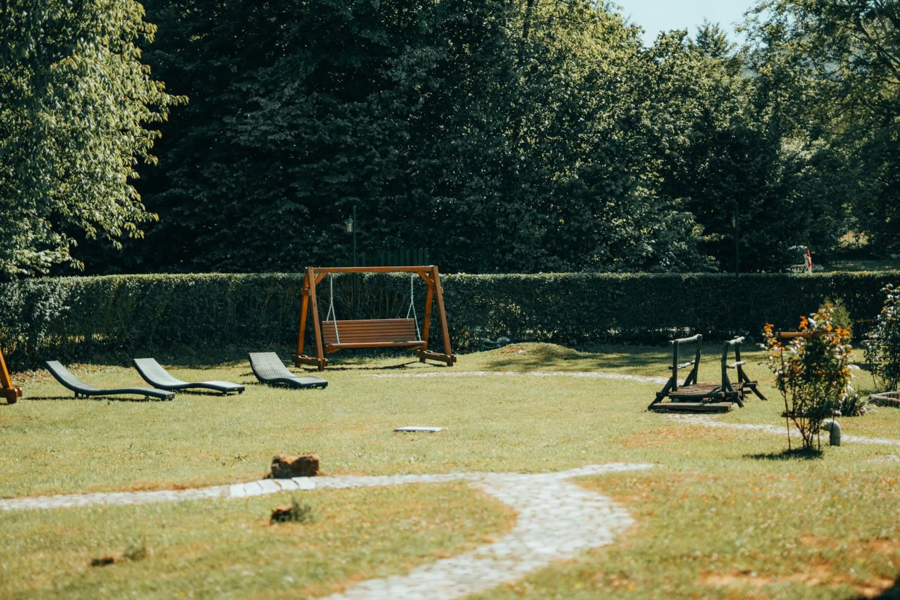 Garden in Plitvice Luxury Etno Garden