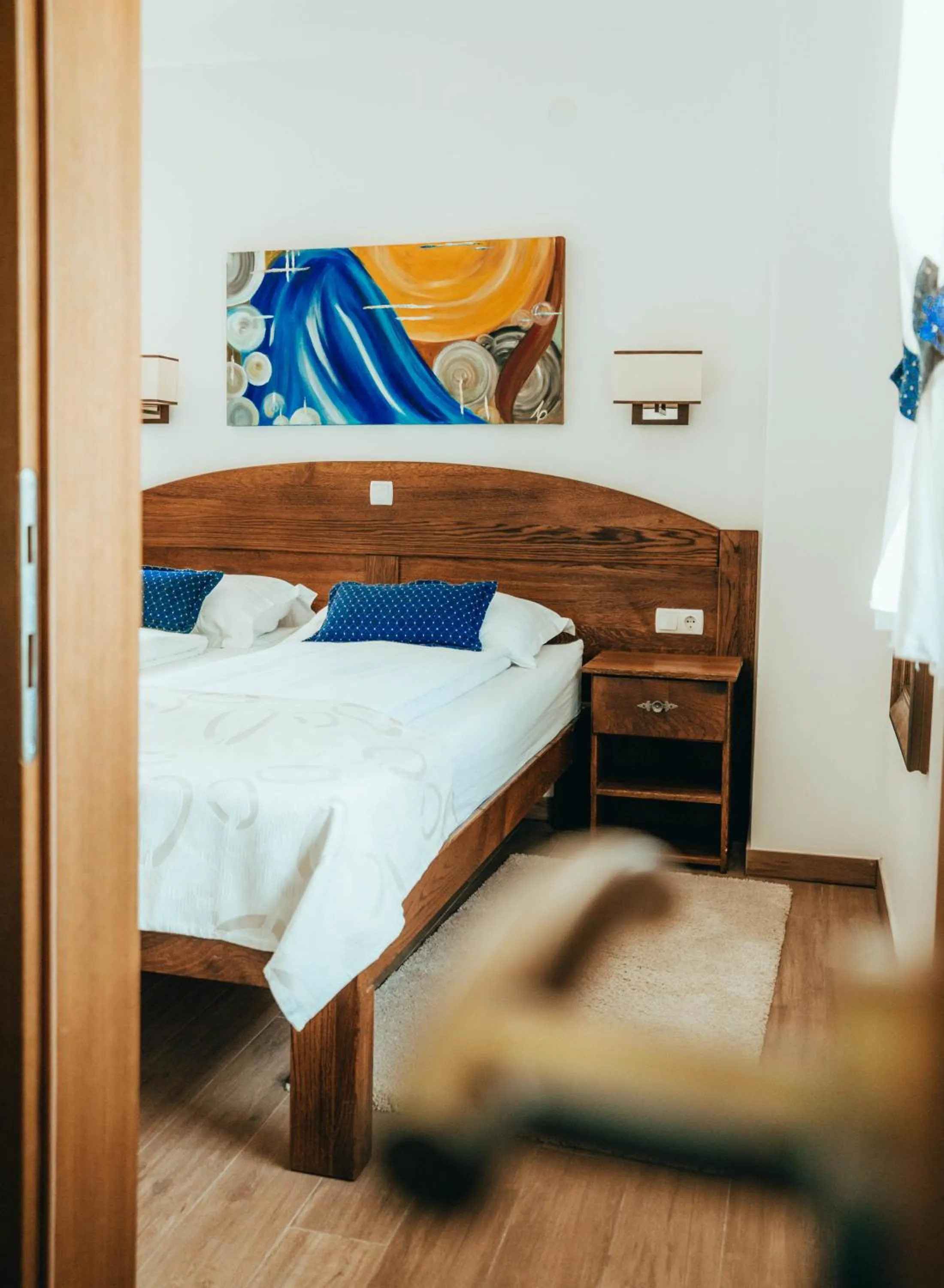 Bed in Plitvice Luxury Etno Garden