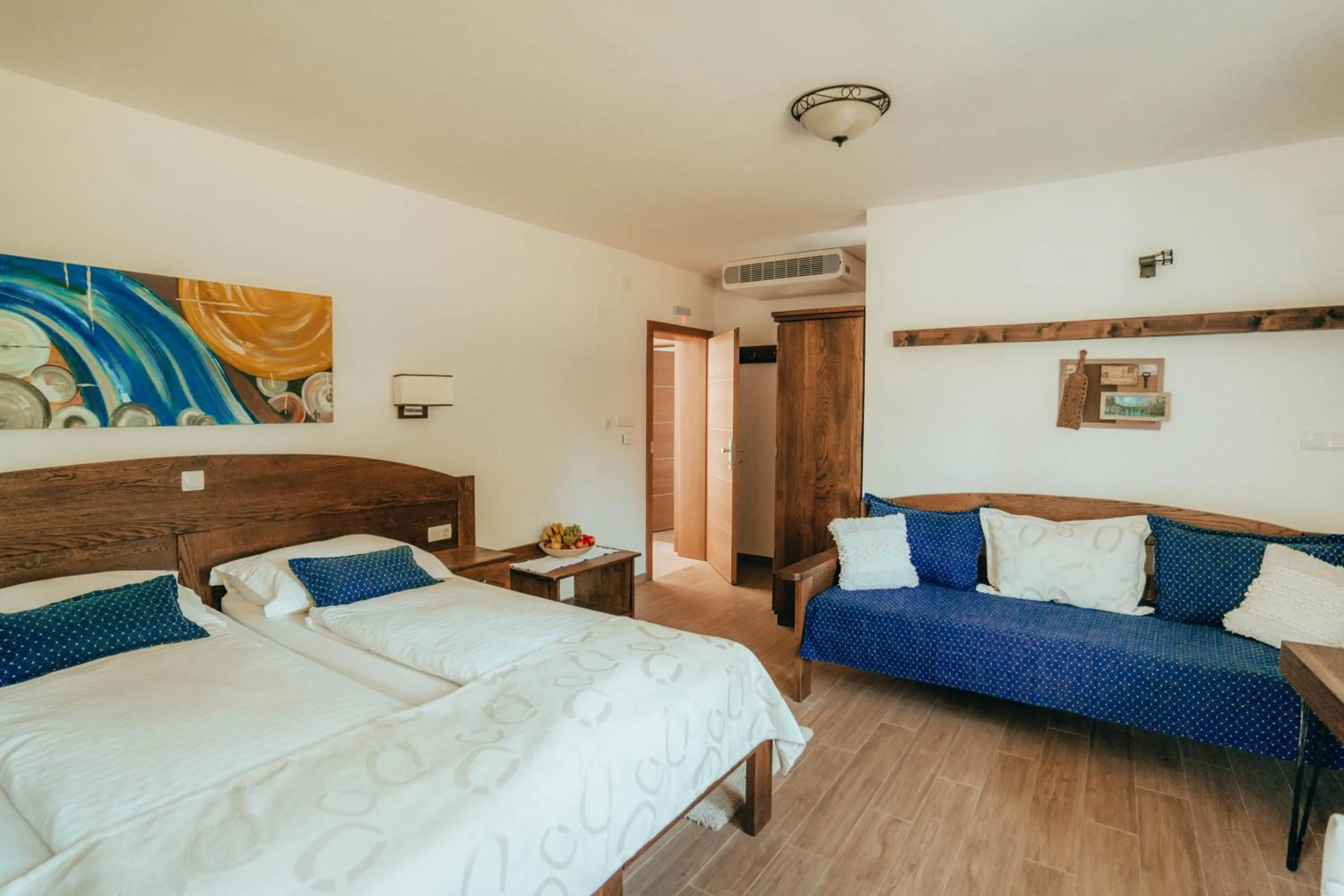 Bed in Plitvice Luxury Etno Garden