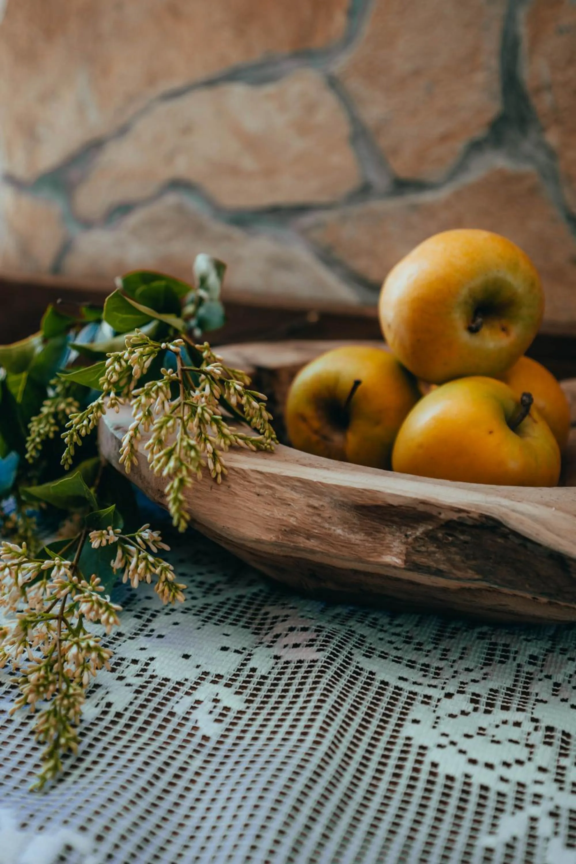 Food close-up in Plitvice Luxury Etno Garden