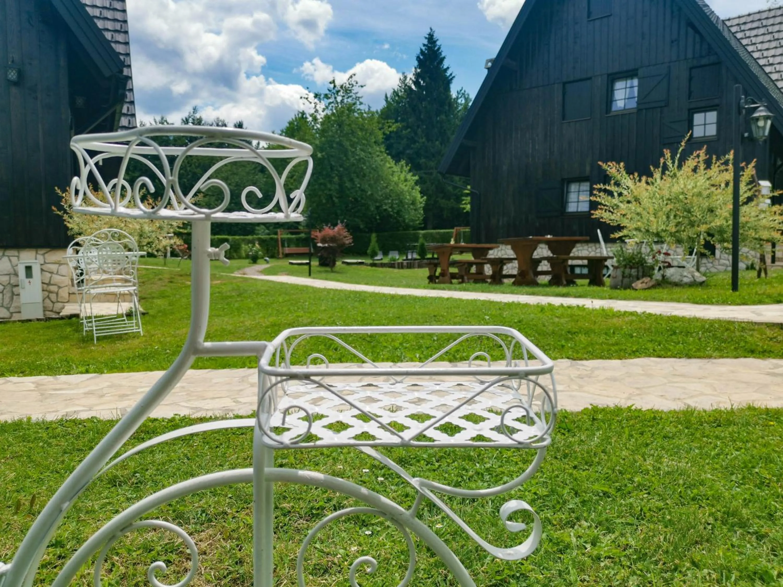 Garden in Plitvice Luxury Etno Garden