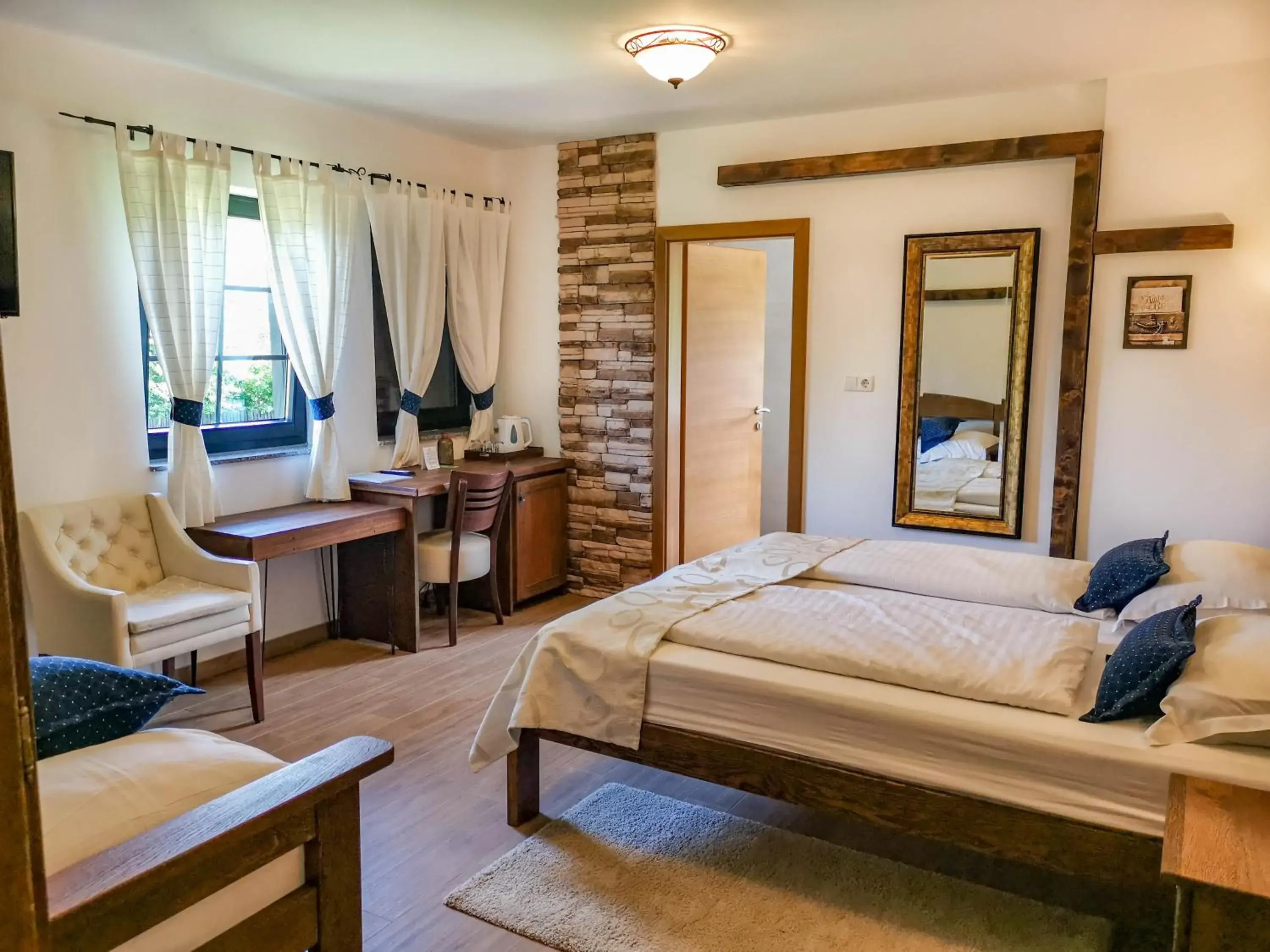 Double or Twin Room with Extra Bed in Plitvice Luxury Etno Garden Double or Twin Room with Extra Bed in Plitvice Luxury Etno Garden