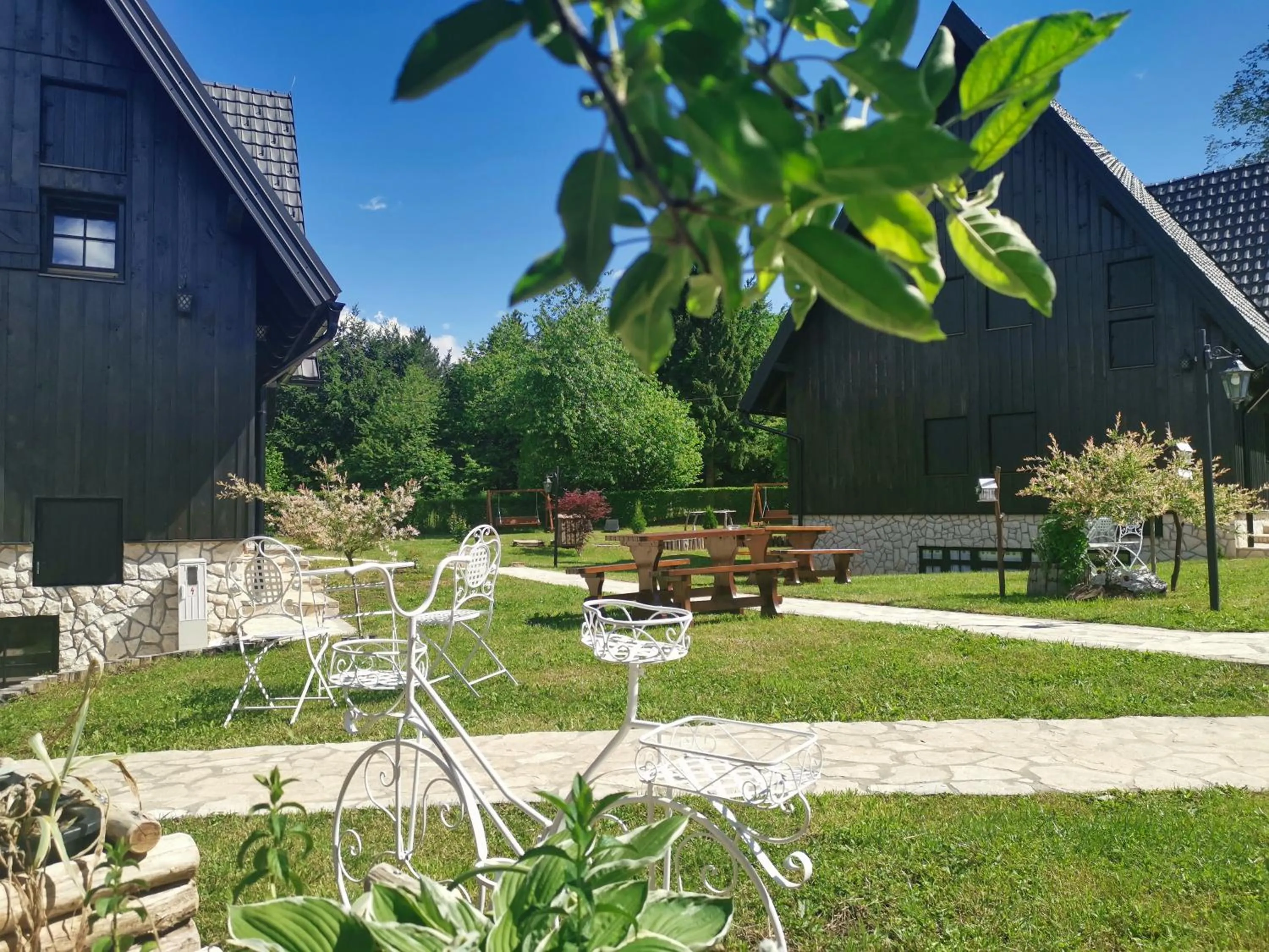 Property building in Plitvice Luxury Etno Garden