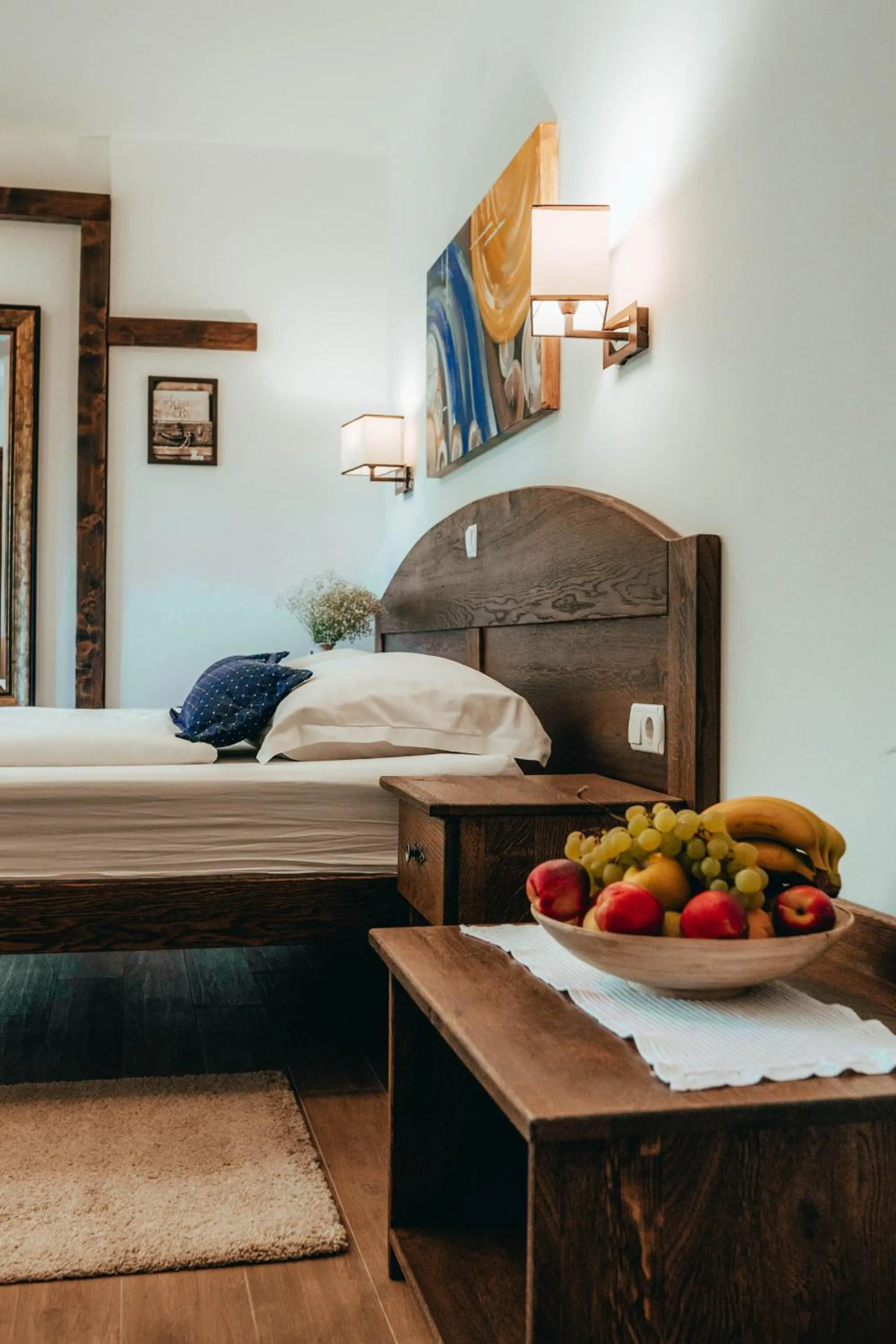 Bed in Plitvice Luxury Etno Garden