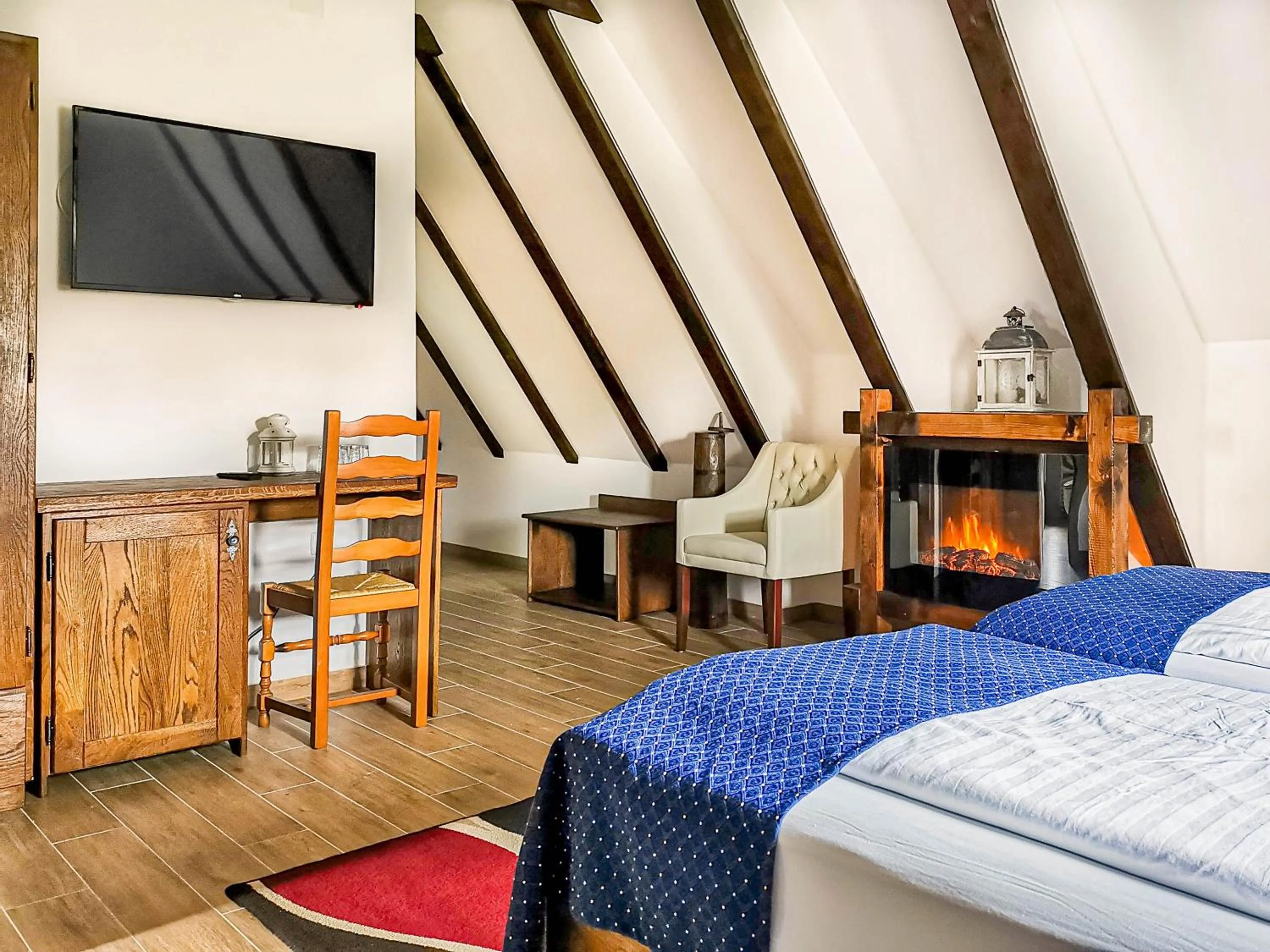 Bed in Plitvice Luxury Etno Garden