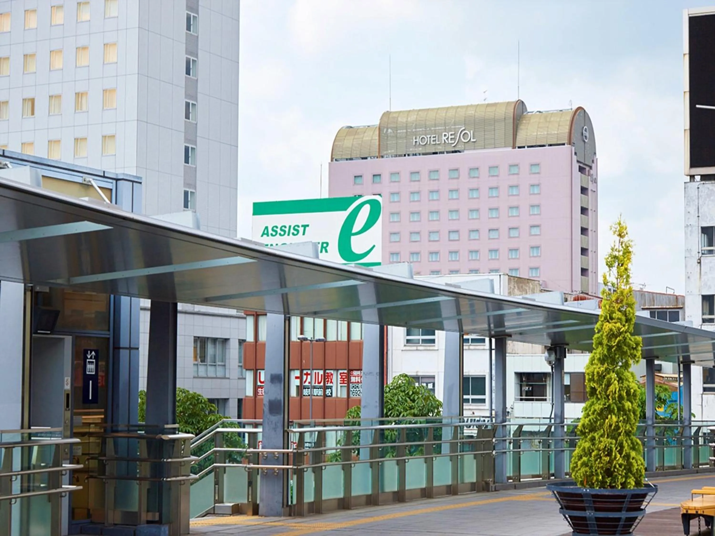 Location in Hotel Resol Gifu