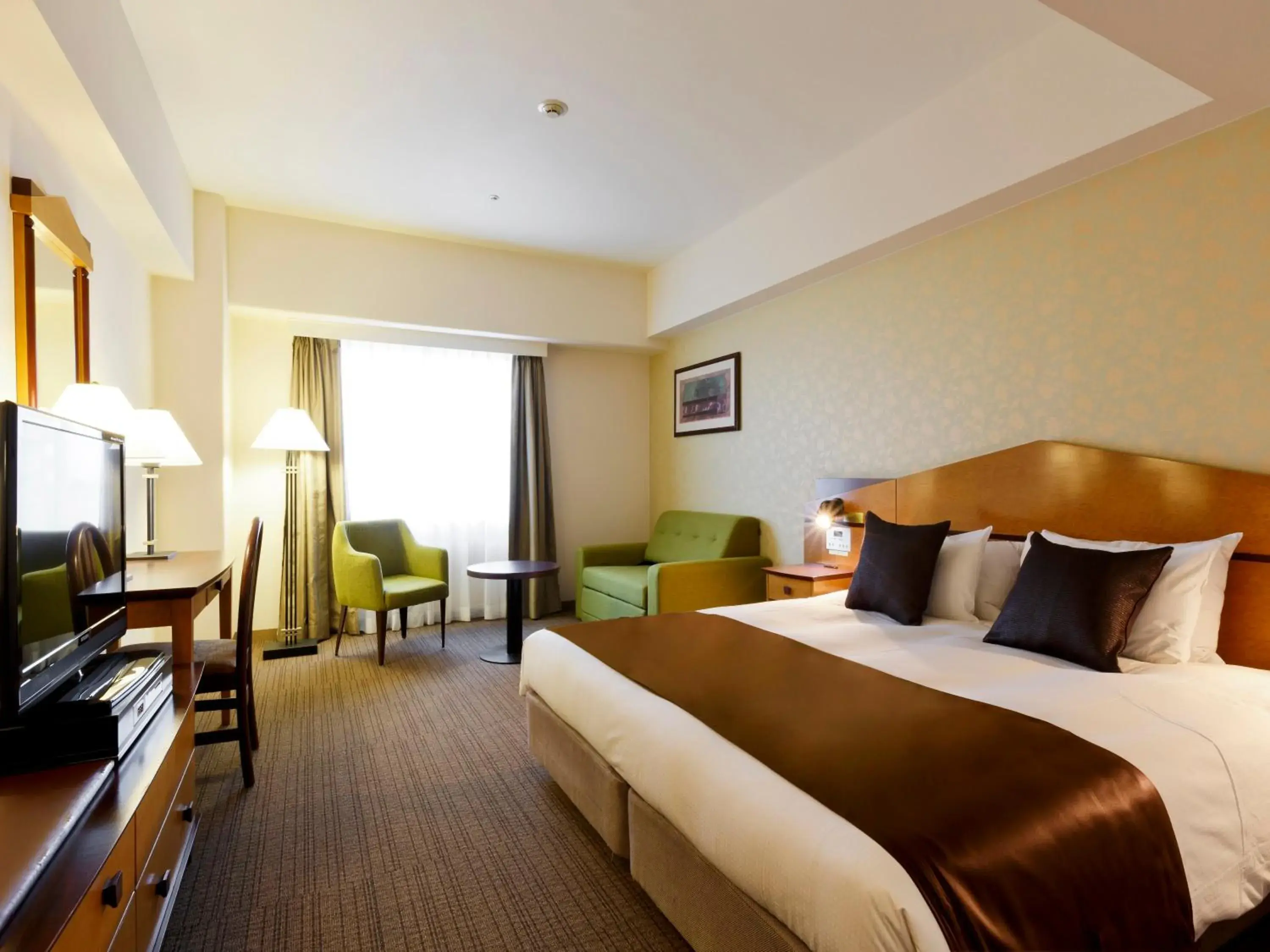 Deluxe Double Room in Hotel Resol Gifu Deluxe Double Room in Hotel Resol Gifu