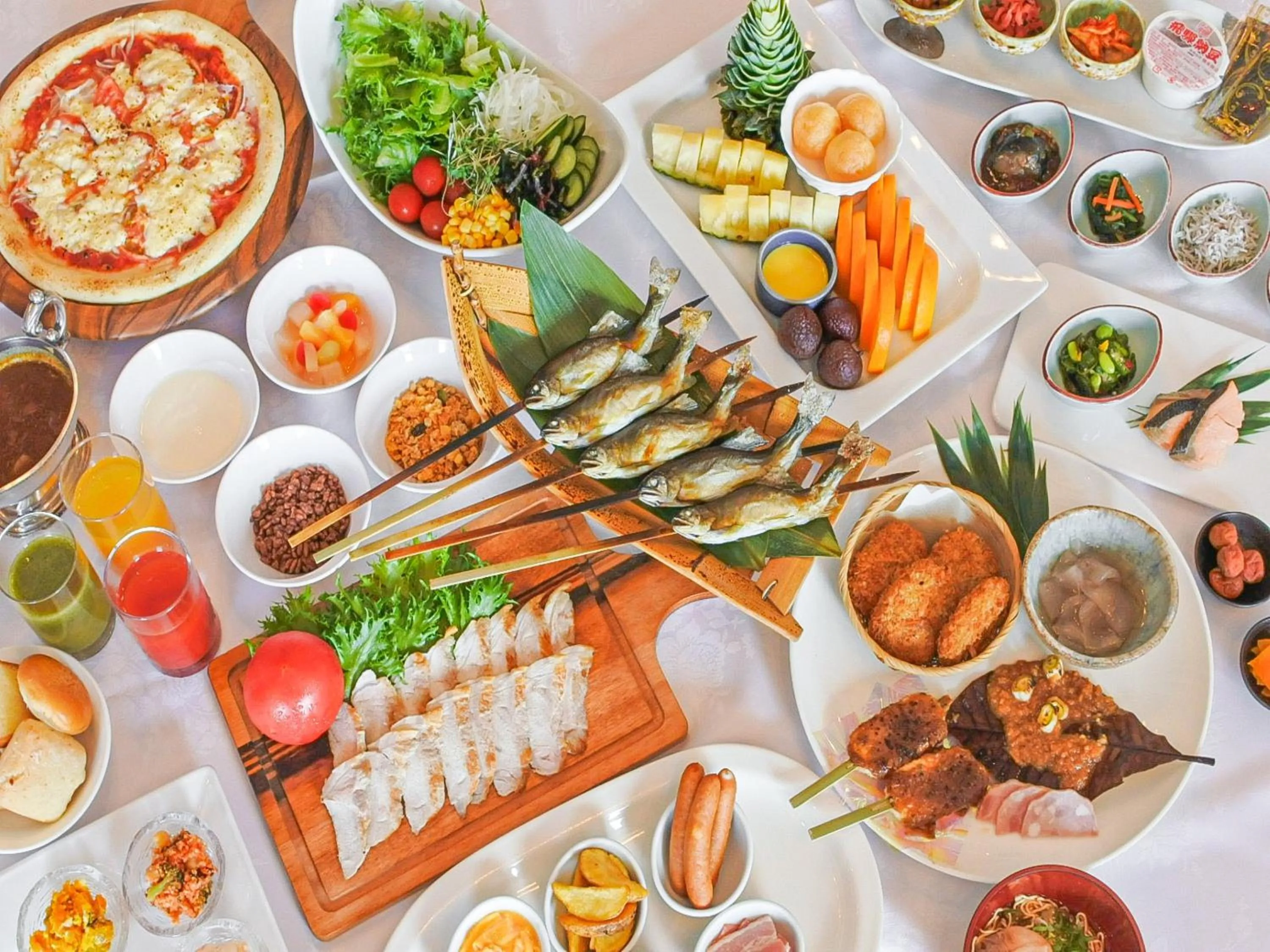 Food and drinks in Hotel Resol Gifu