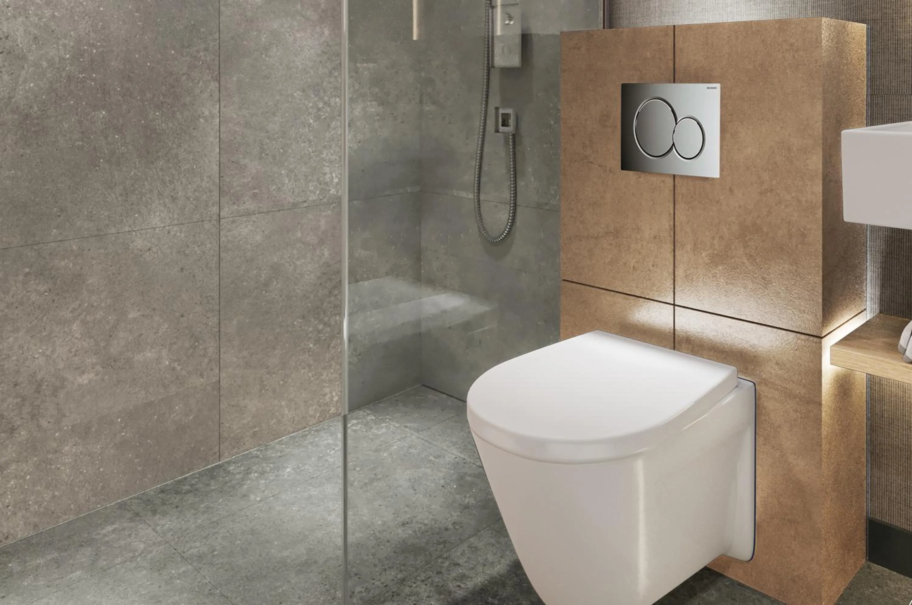 Shower in Erzurumlu Hotel