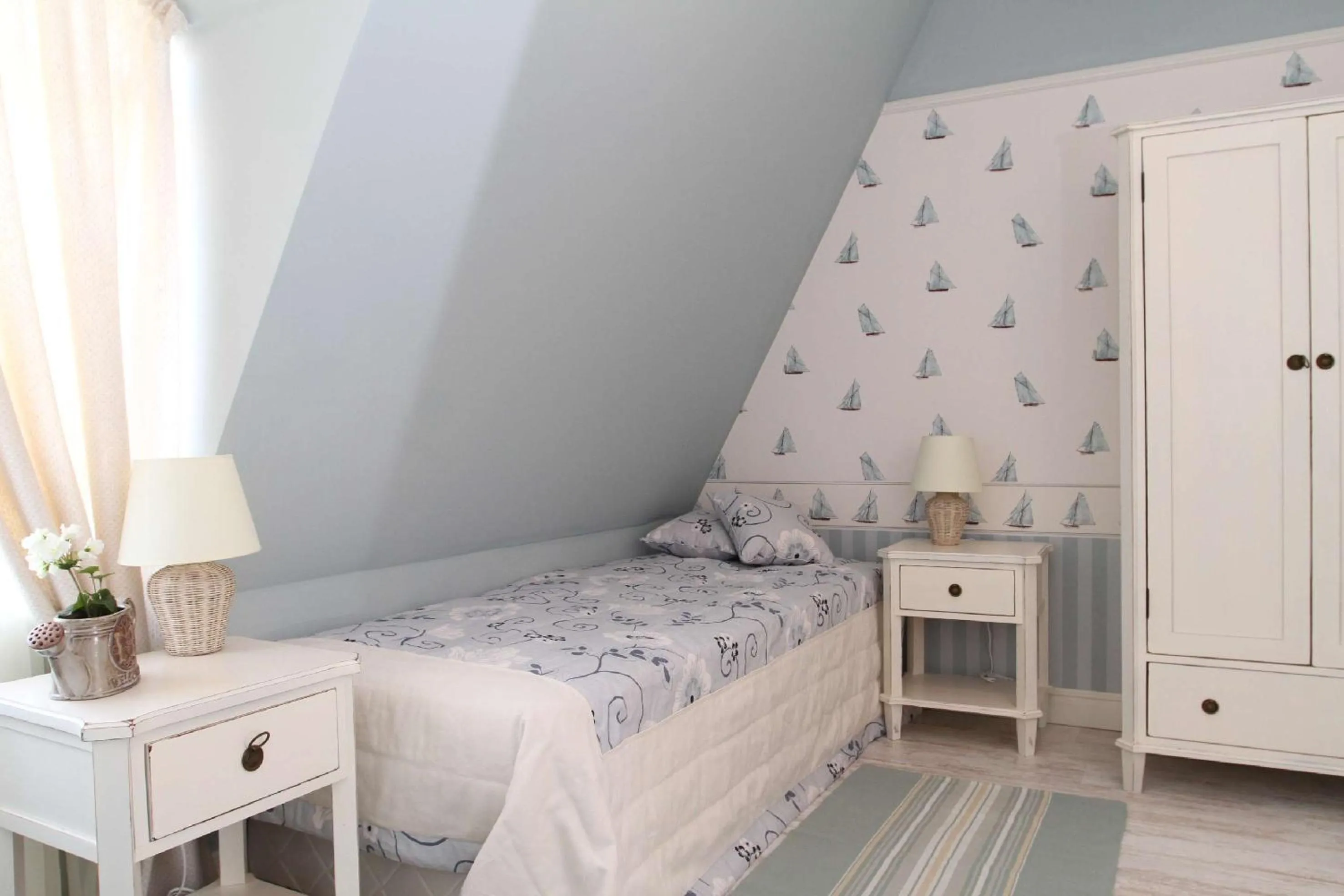 Bedroom, Bed in Villa Allegra