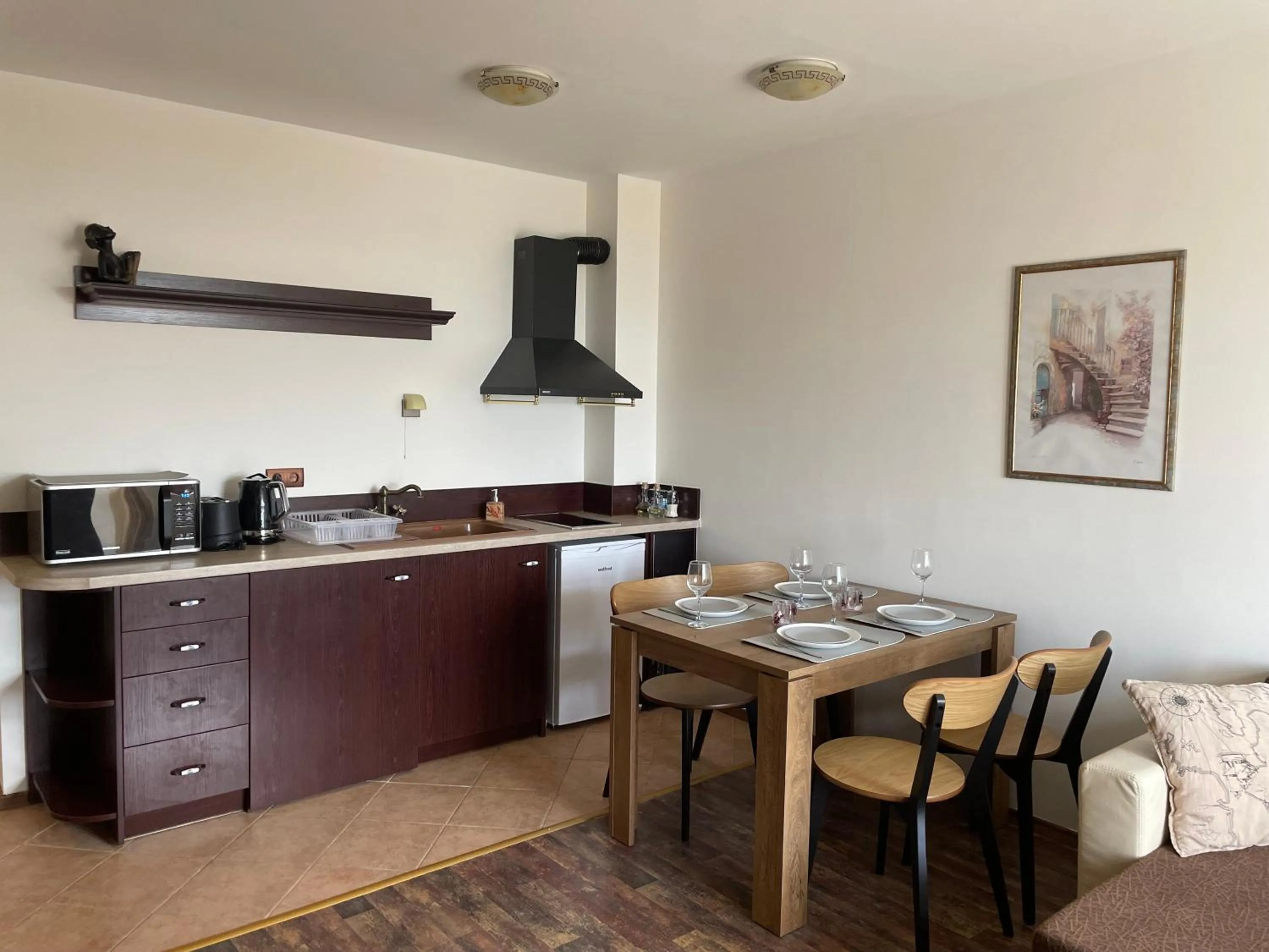 Kitchen or kitchenette in Villa Allegra