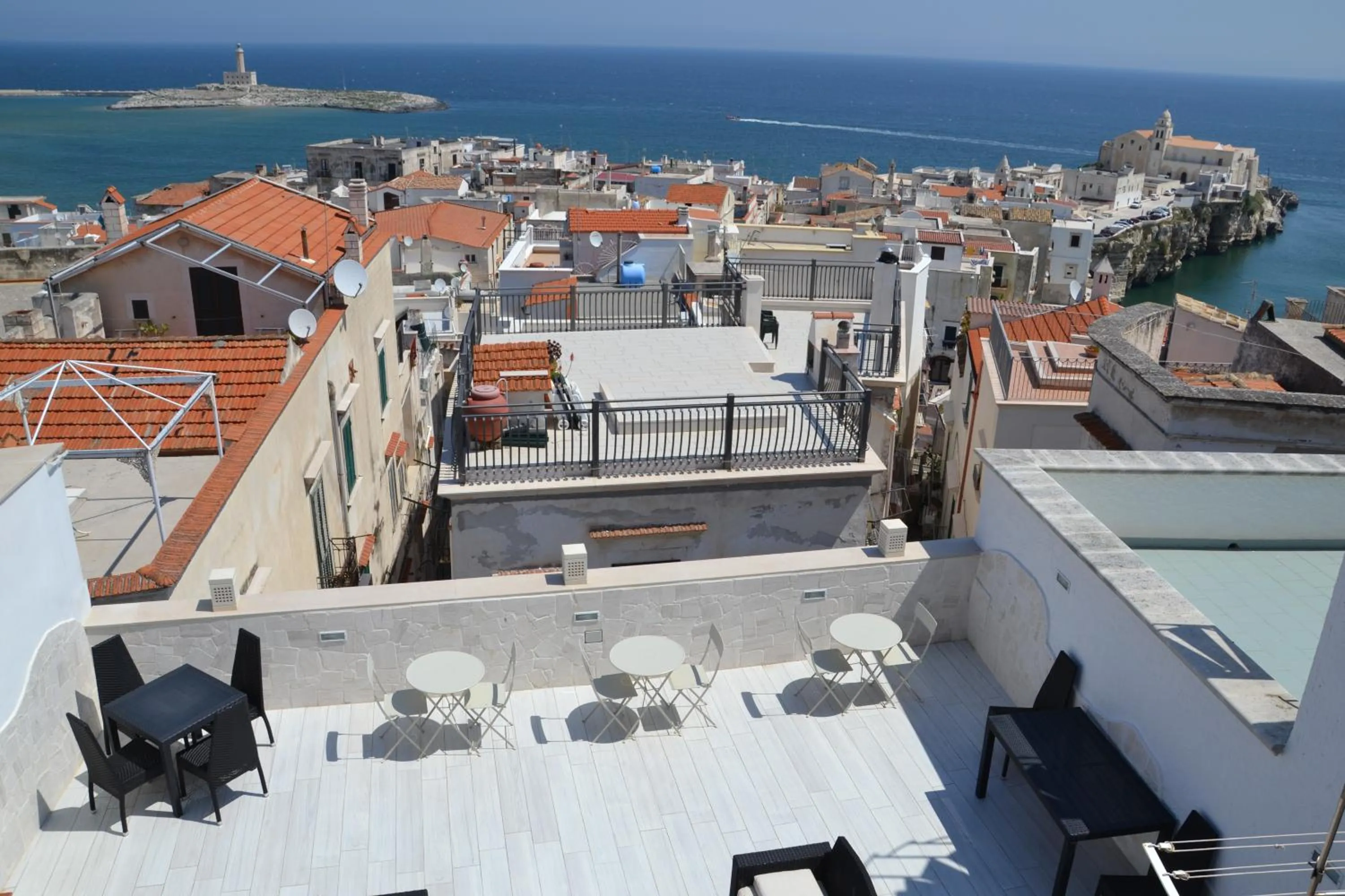 Bird's eye view in Cuore di Vieste