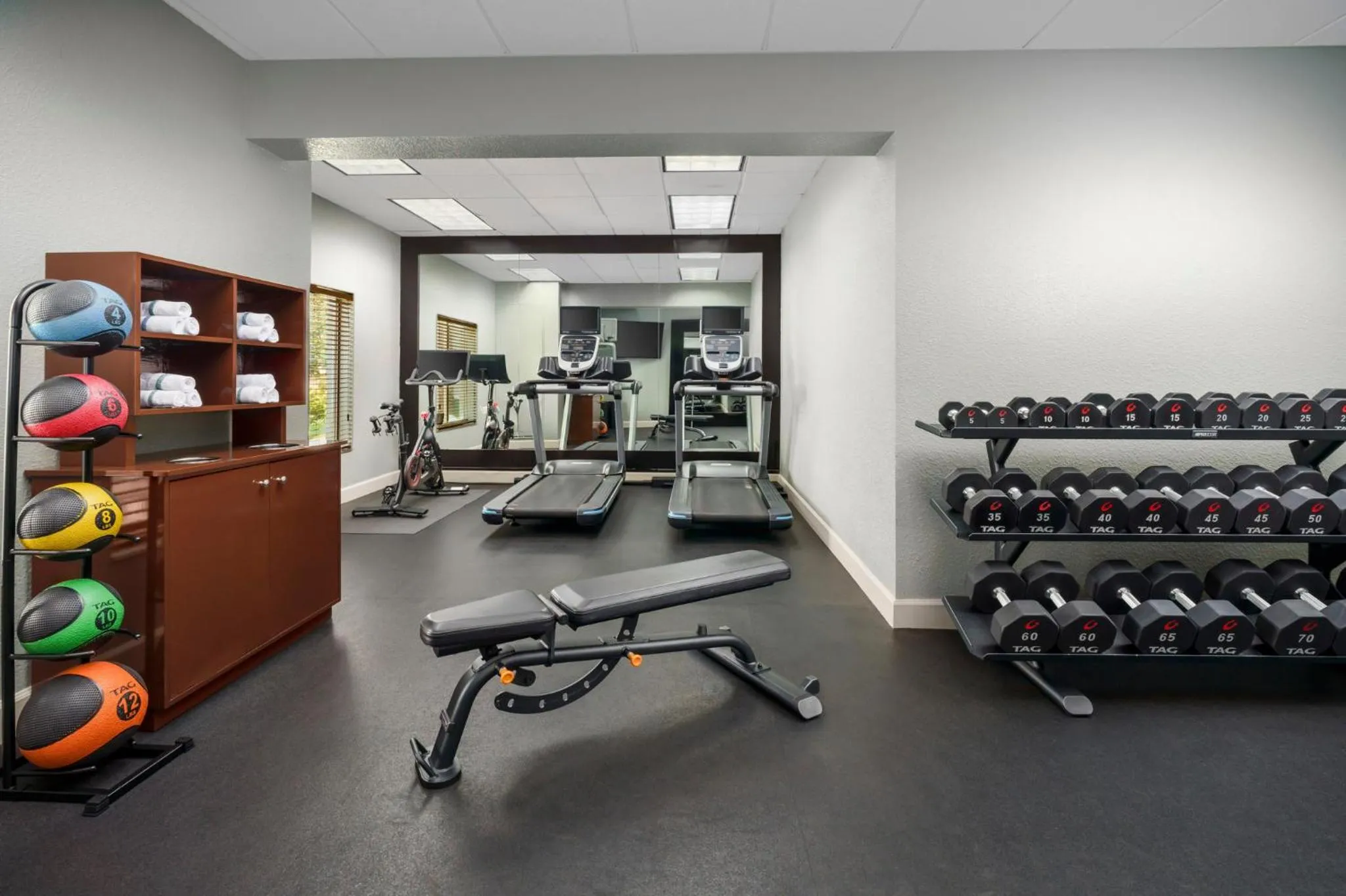 Fitness centre/facilities in Homewood Suites Miami Airport/Blue Lagoon
