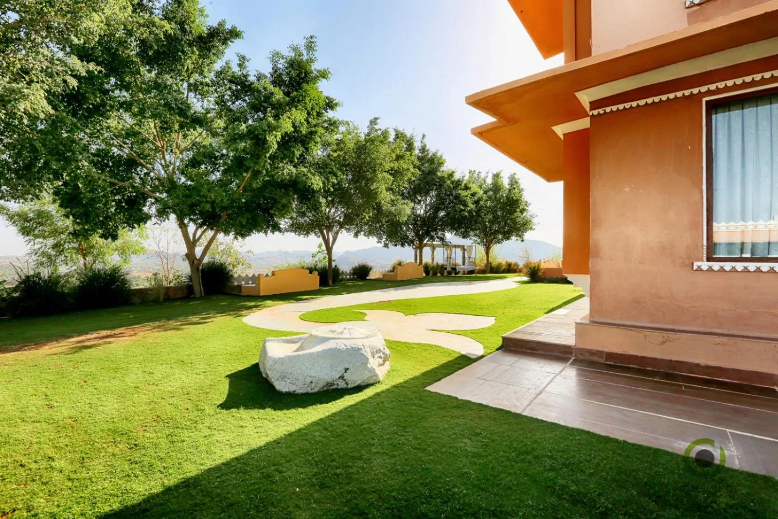 Garden in Fateh Garh Resort by Fateh Collection