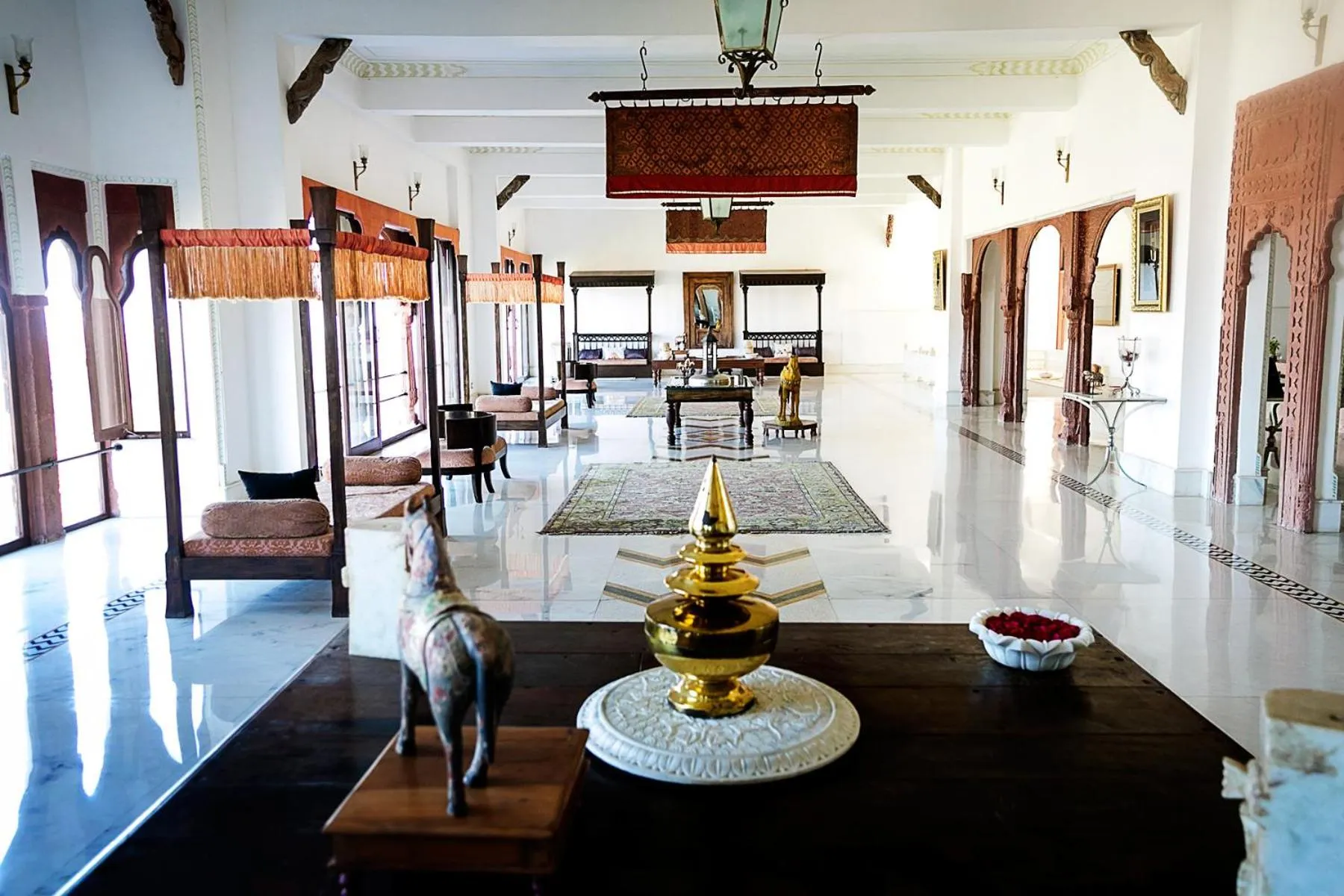 Lobby or reception in Fateh Garh Resort by Fateh Collection