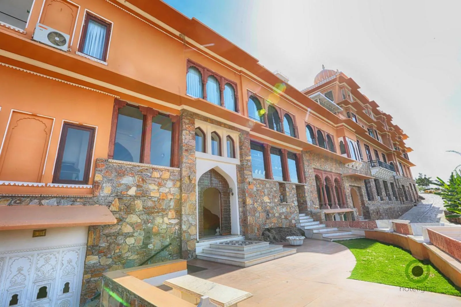 Property building in Fateh Garh Resort by Fateh Collection