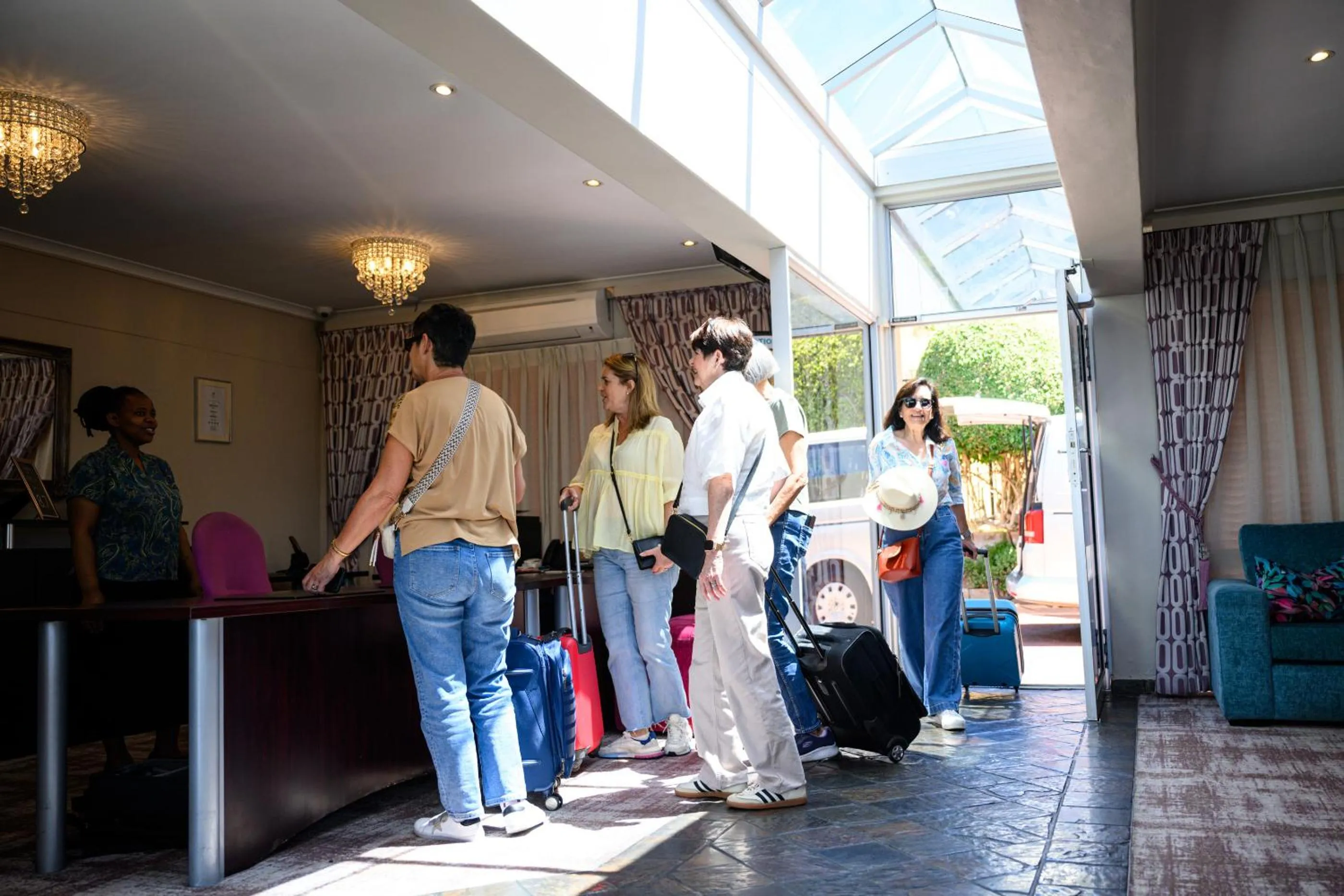 Lobby or reception in Signal Hill Lodge