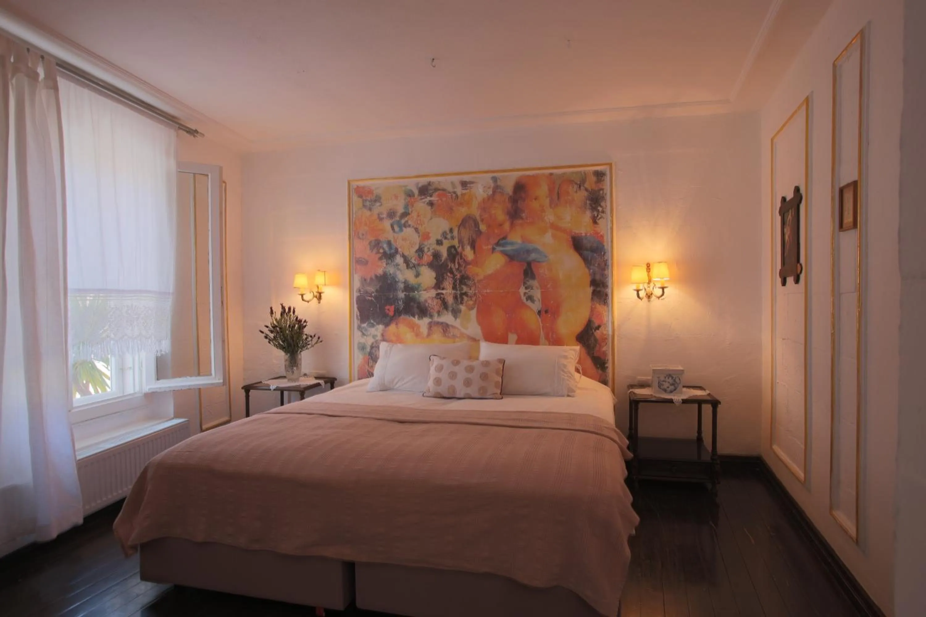 Bedroom in Moshinos Hotel