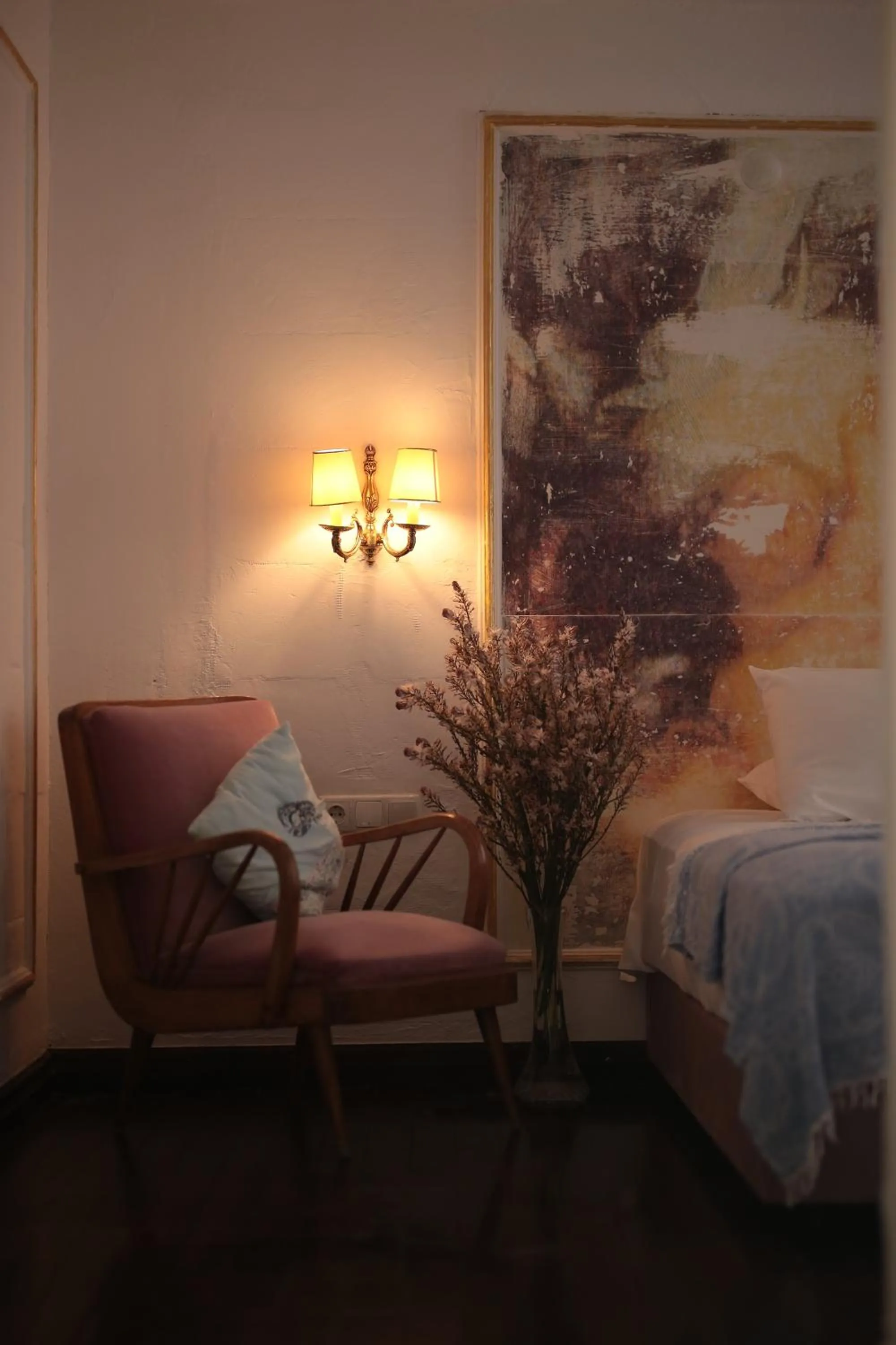 Bedroom in Moshinos Hotel