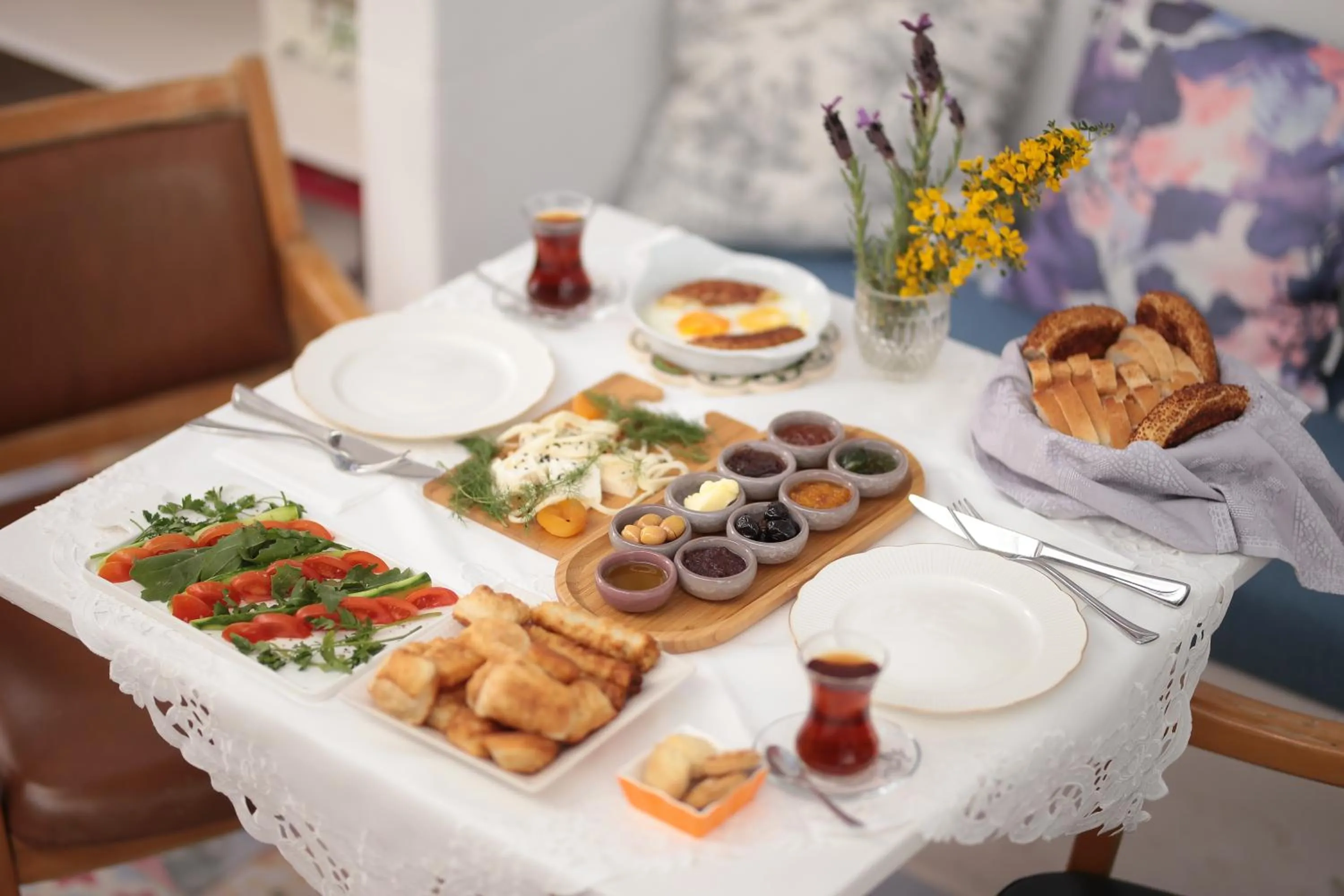 Breakfast in Moshinos Hotel