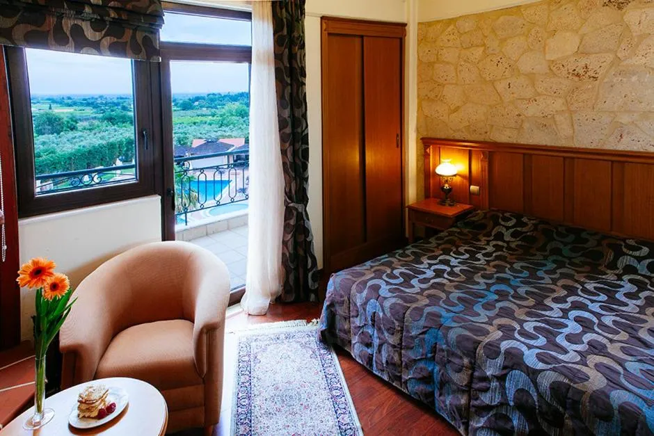 Bed in Hotel Aiges Melathron