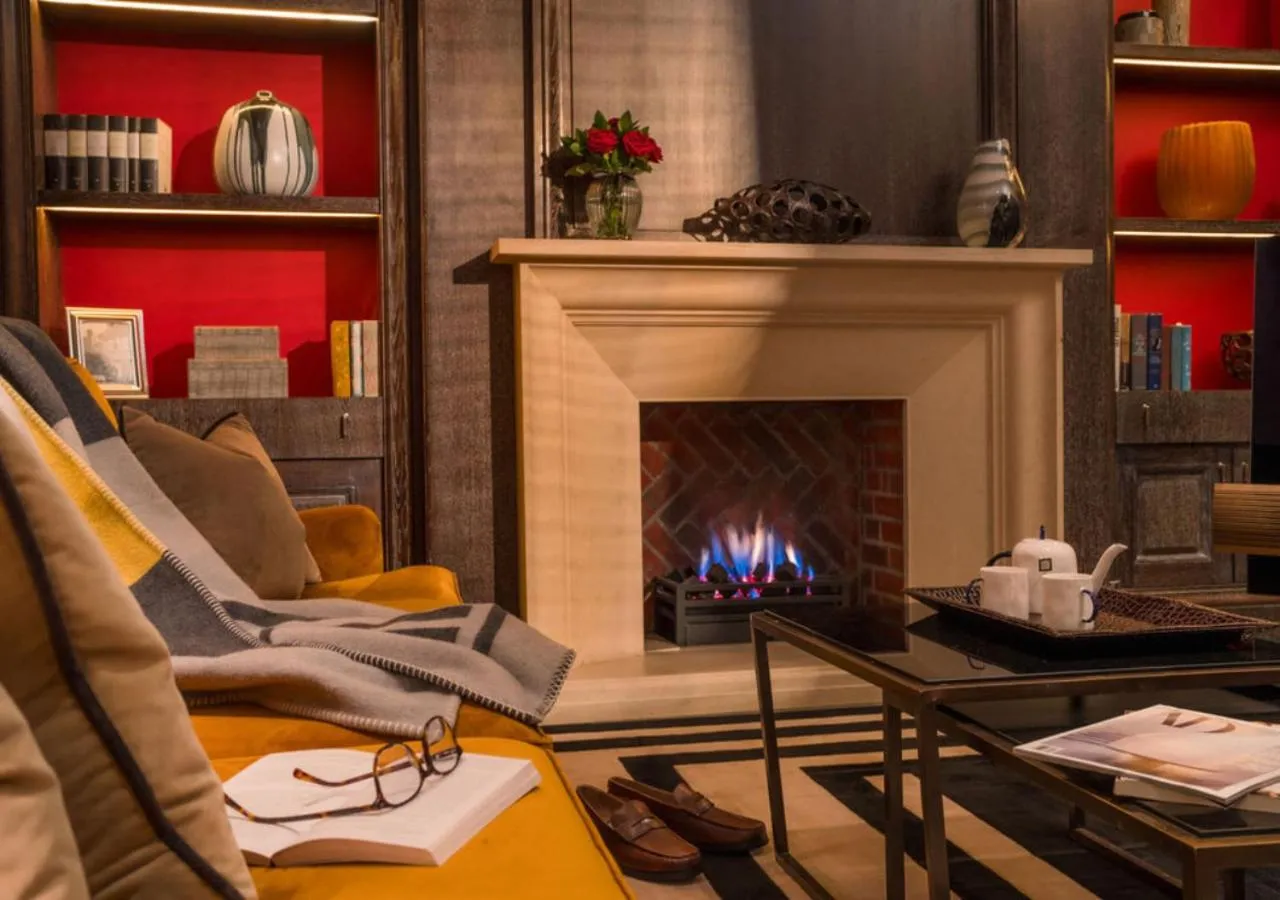 Living room in Corinthia London