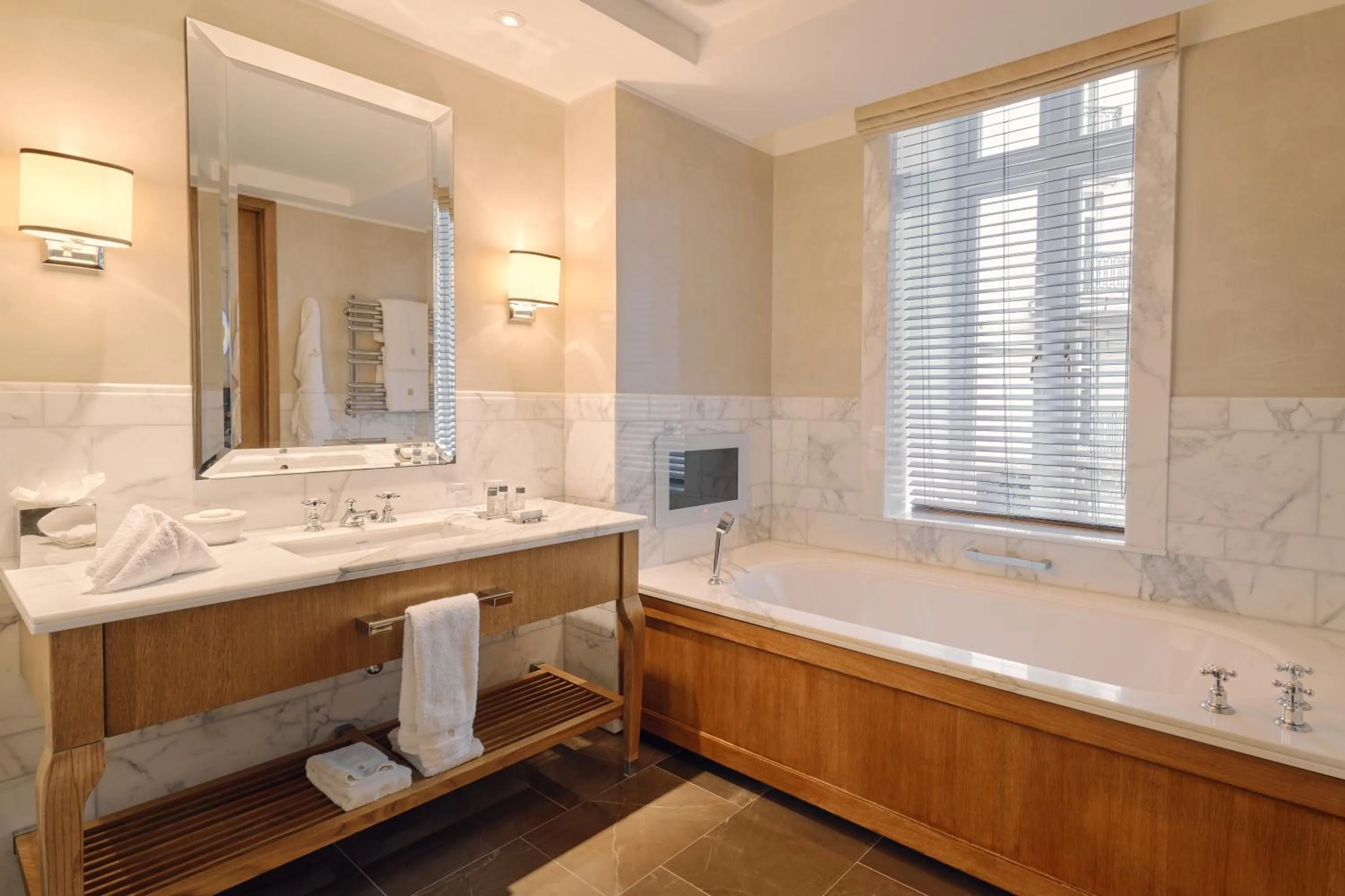 Bathroom in Corinthia London