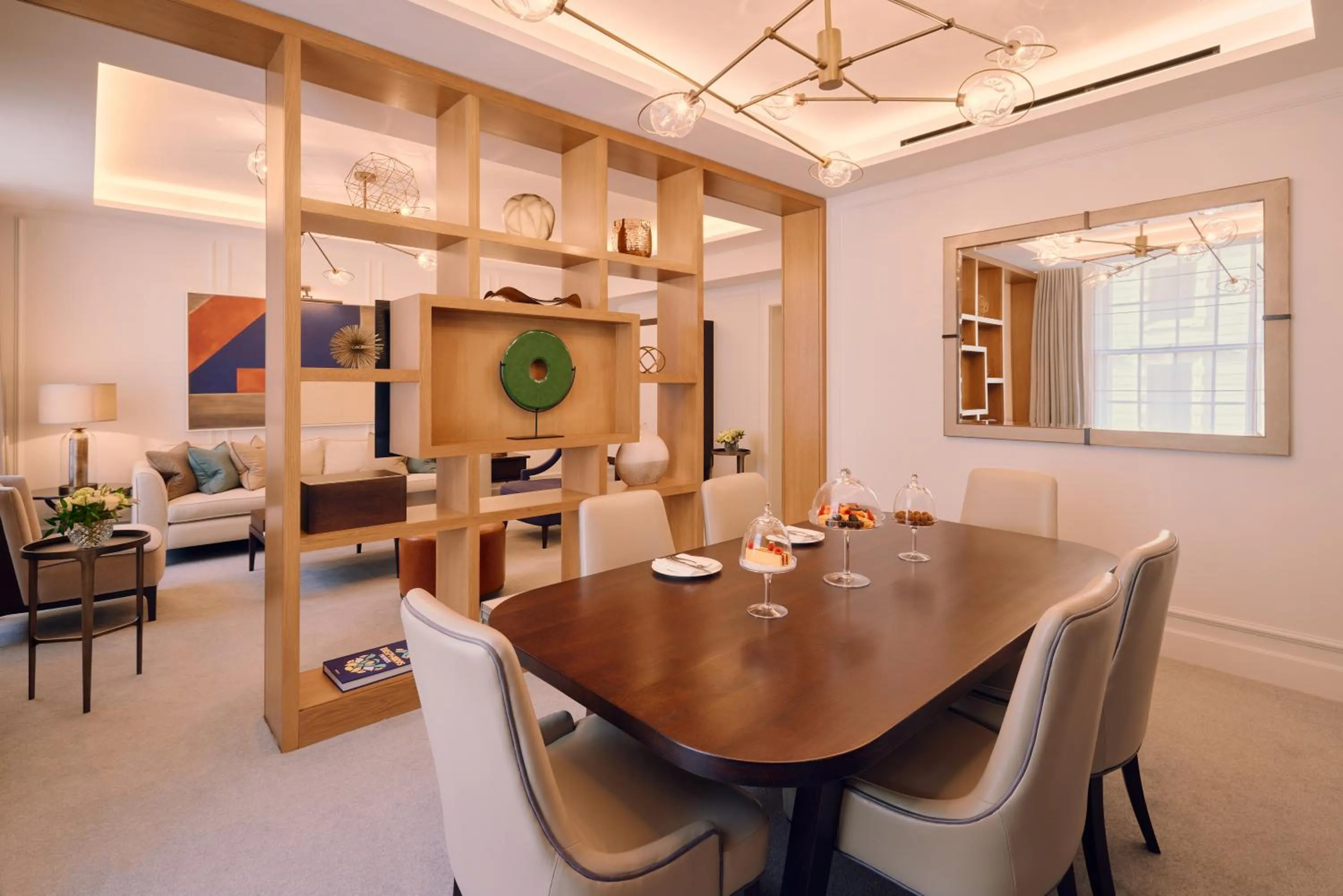 Dining area in Corinthia London