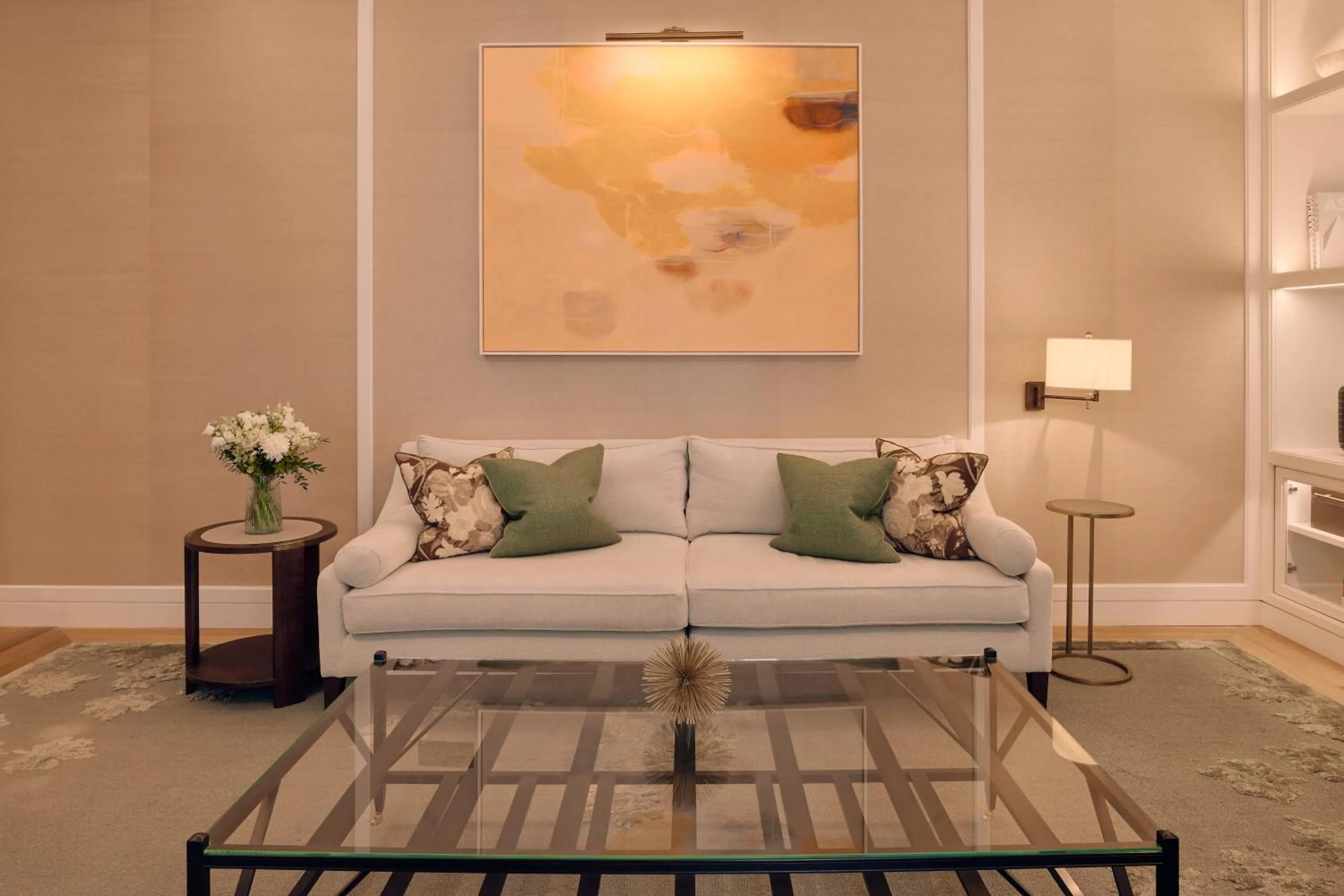 Living room in Corinthia London