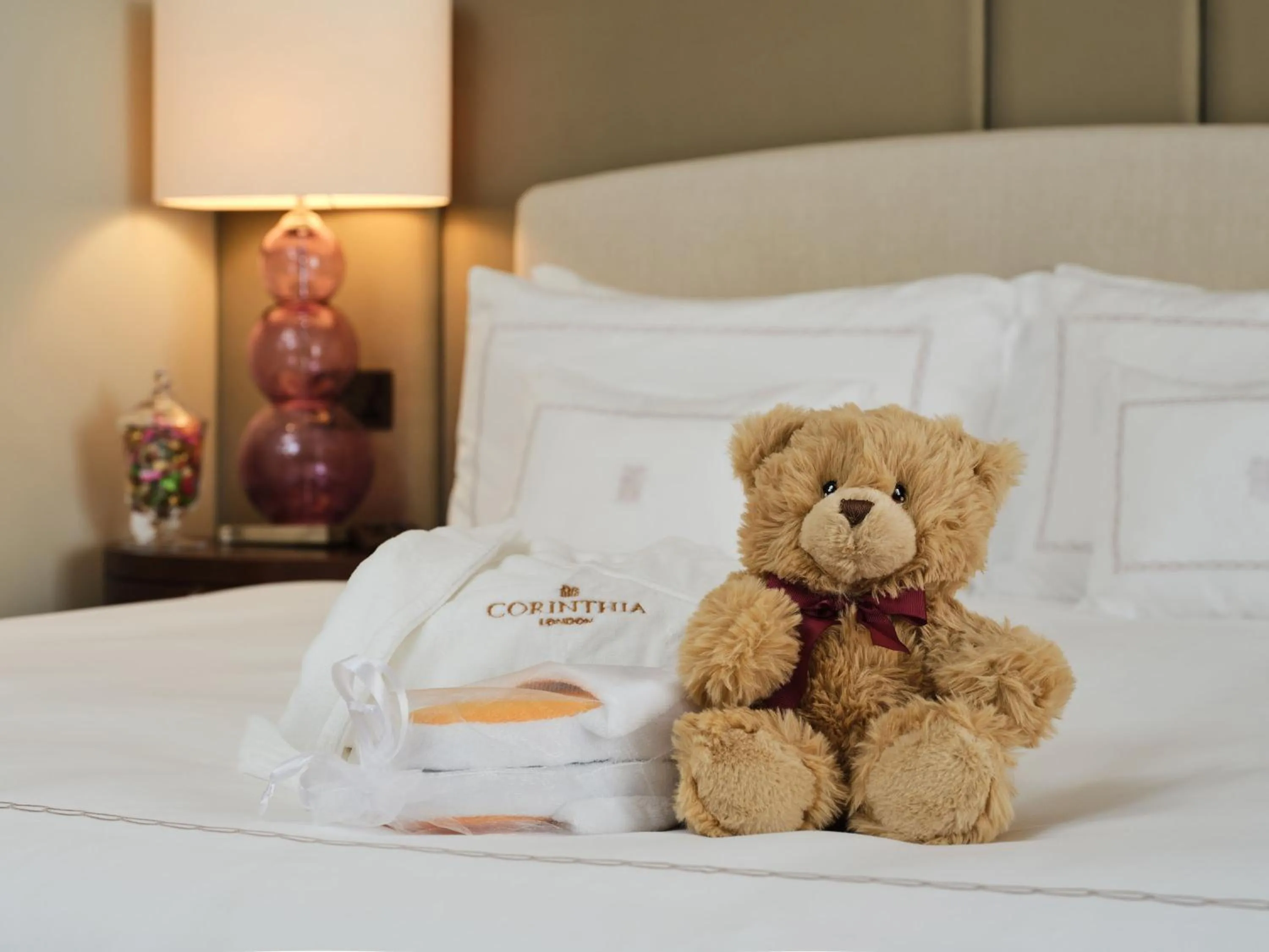 Decorative detail, Bed in Corinthia London