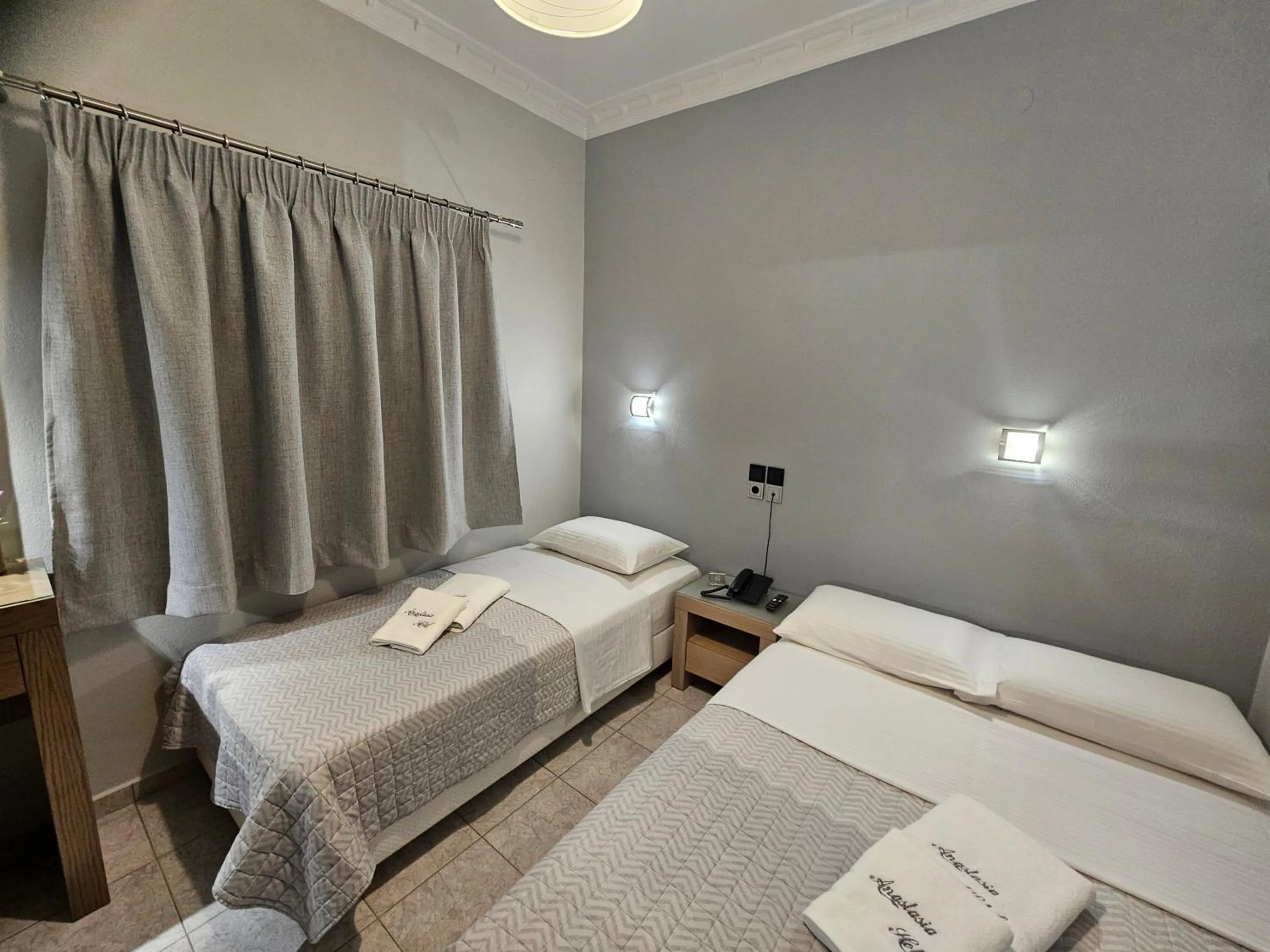 Bed in Hotel Anastasia