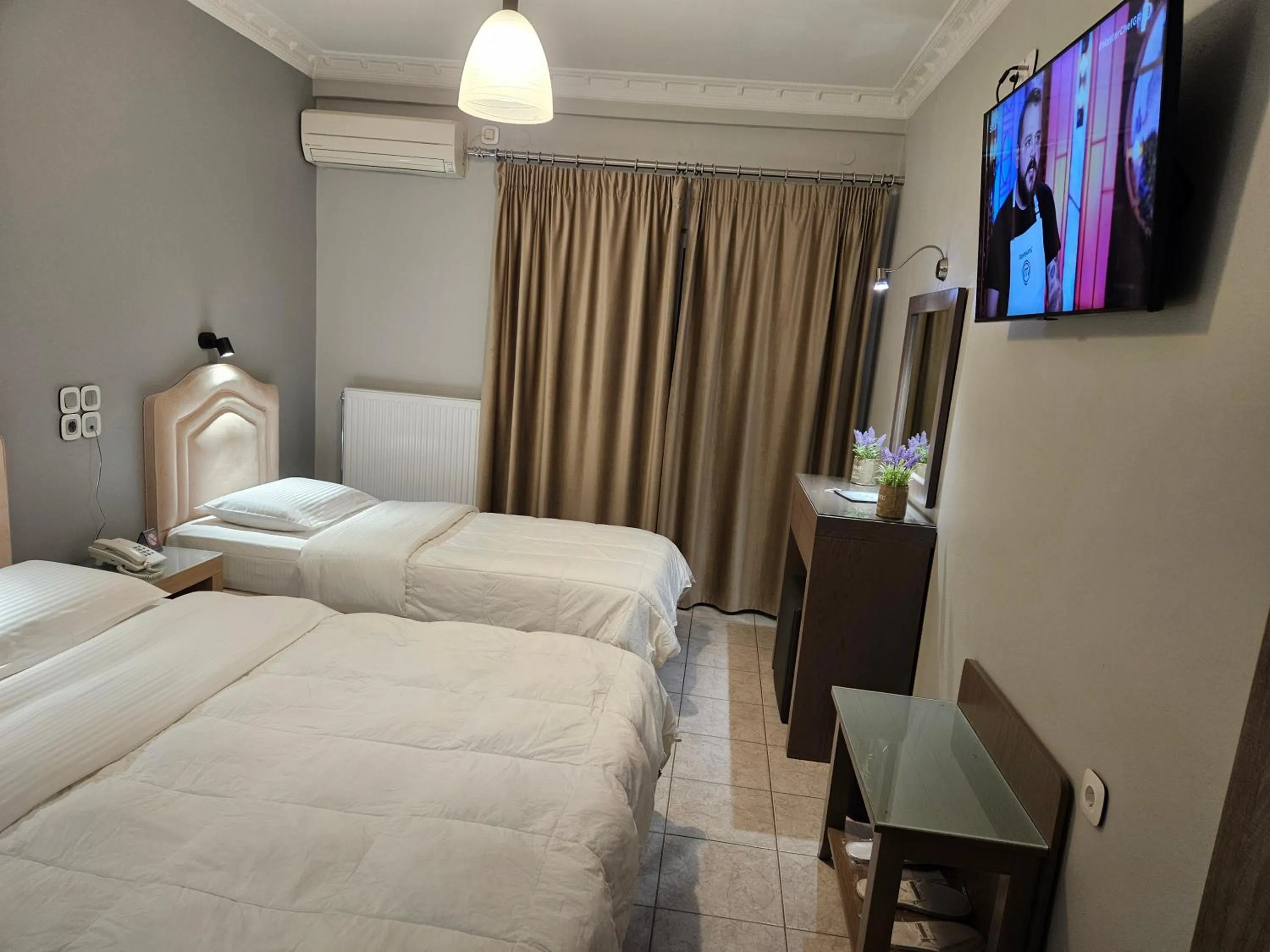 Bed in Hotel Anastasia