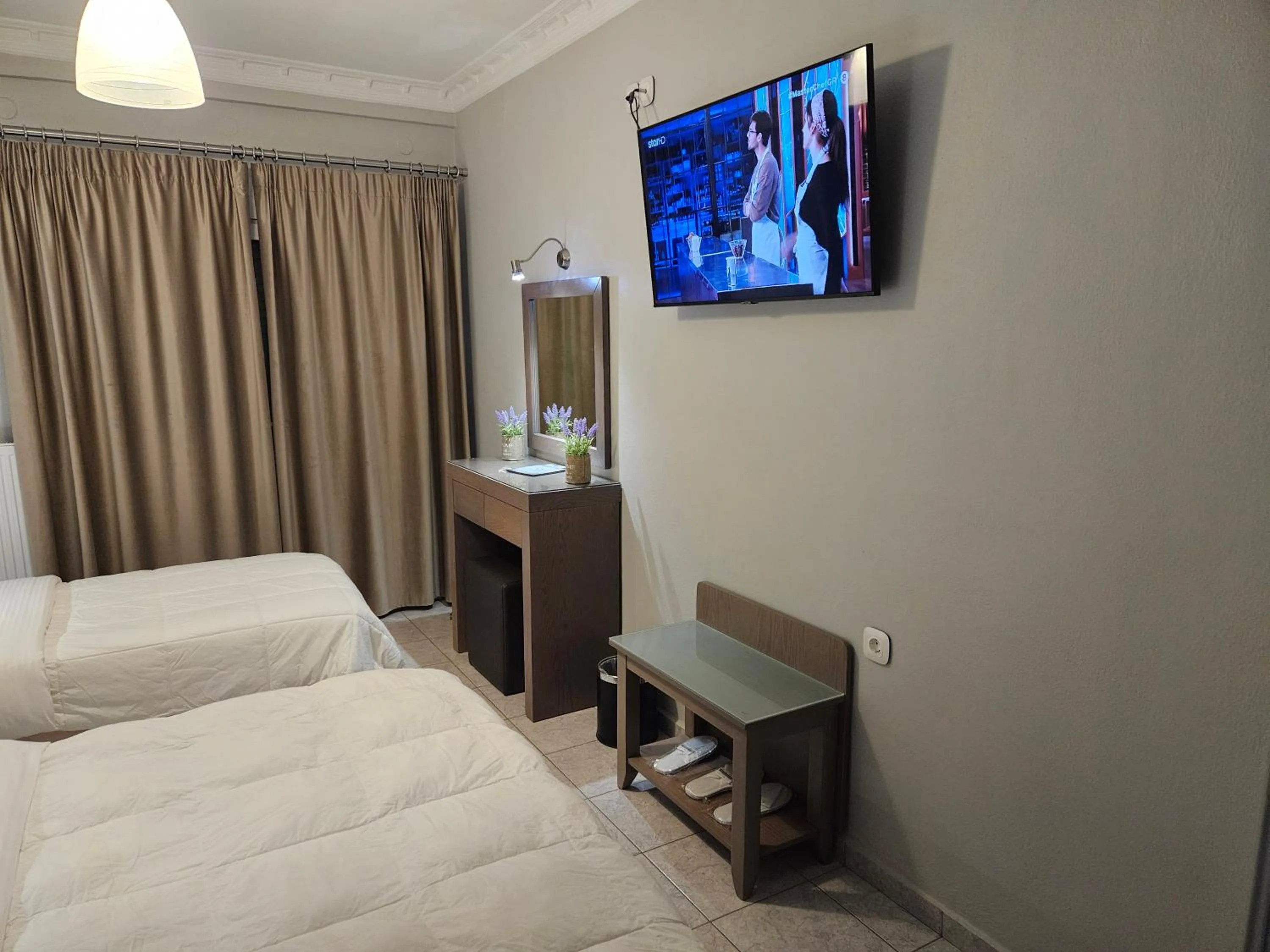 Bed in Hotel Anastasia