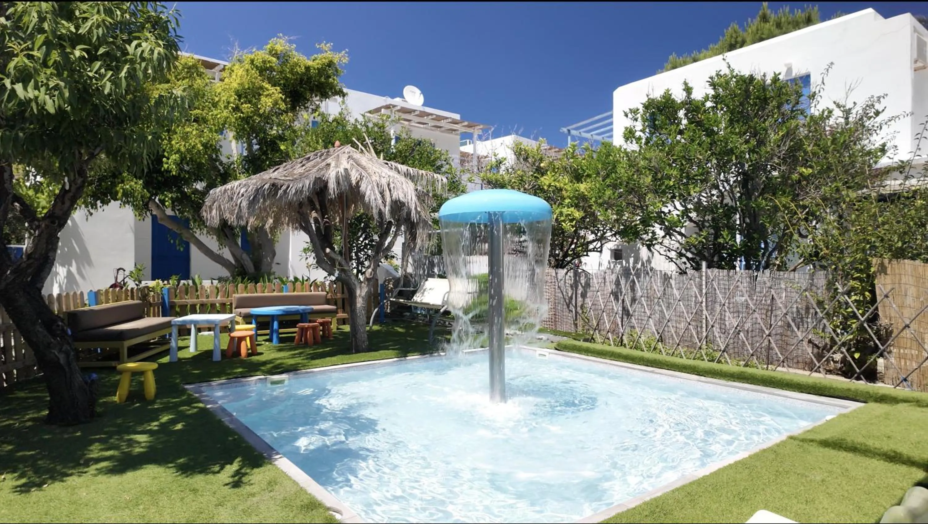 Swimming pool in Lakki Village