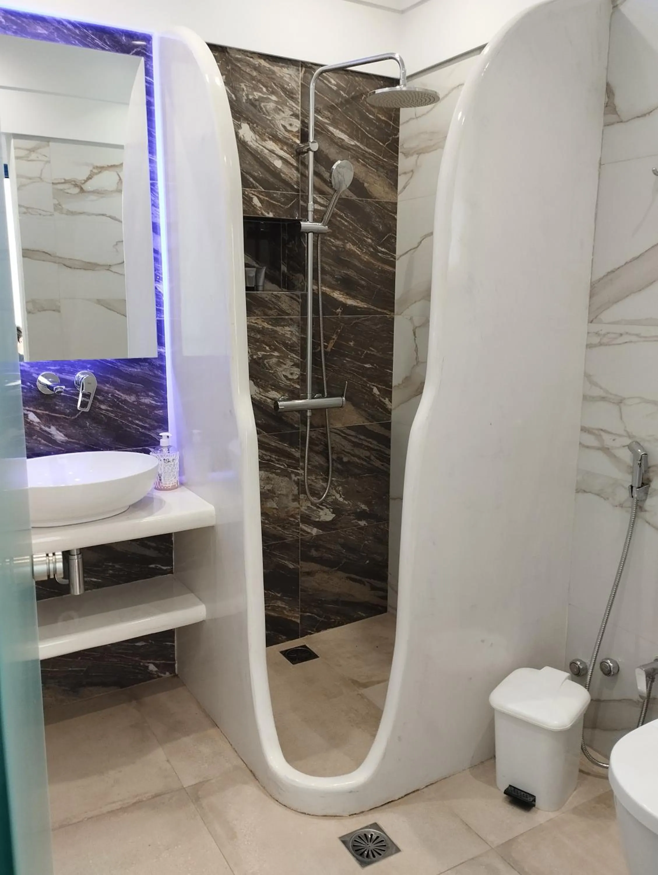 Shower in Lakki Village