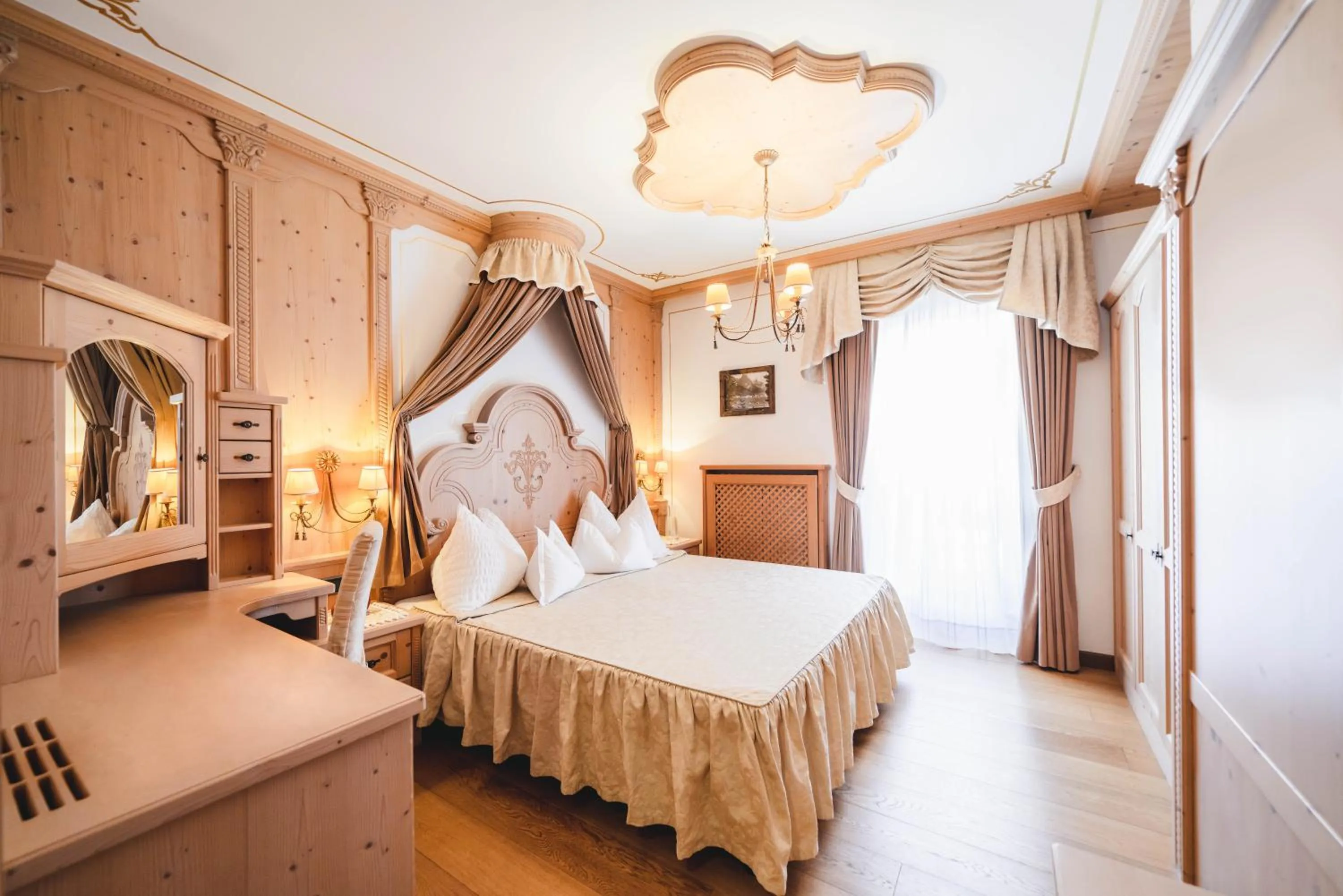 Bedroom, Bed in Hotel Colbricon Beauty & Relax