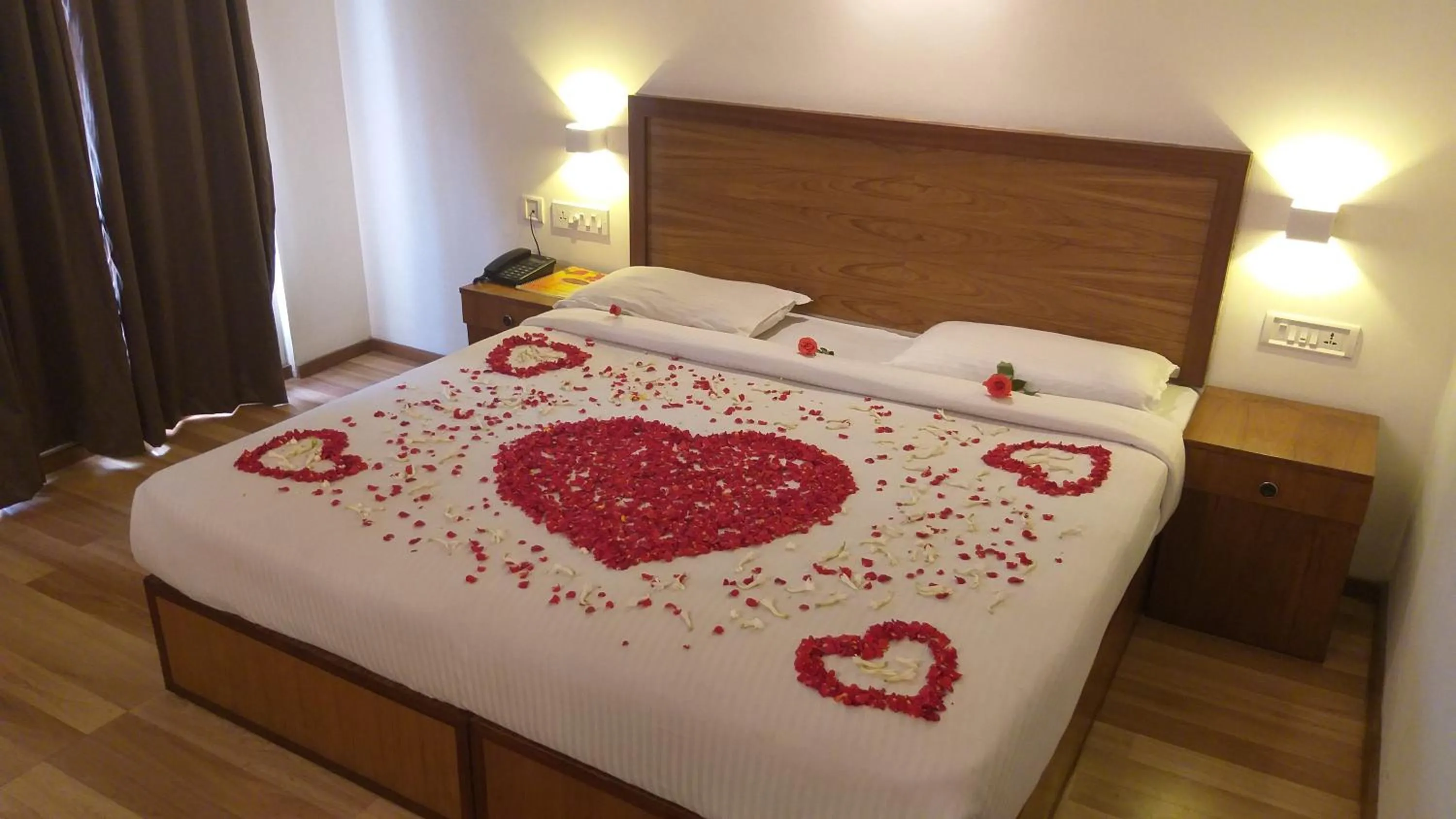 Bed in Bellavista Resort Munnar