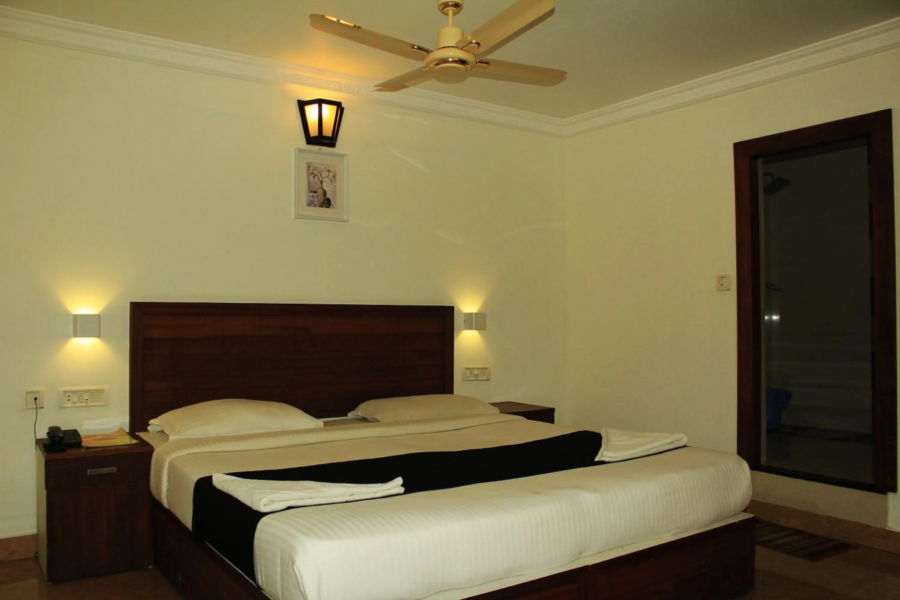 Bed in Bellavista Resort Munnar