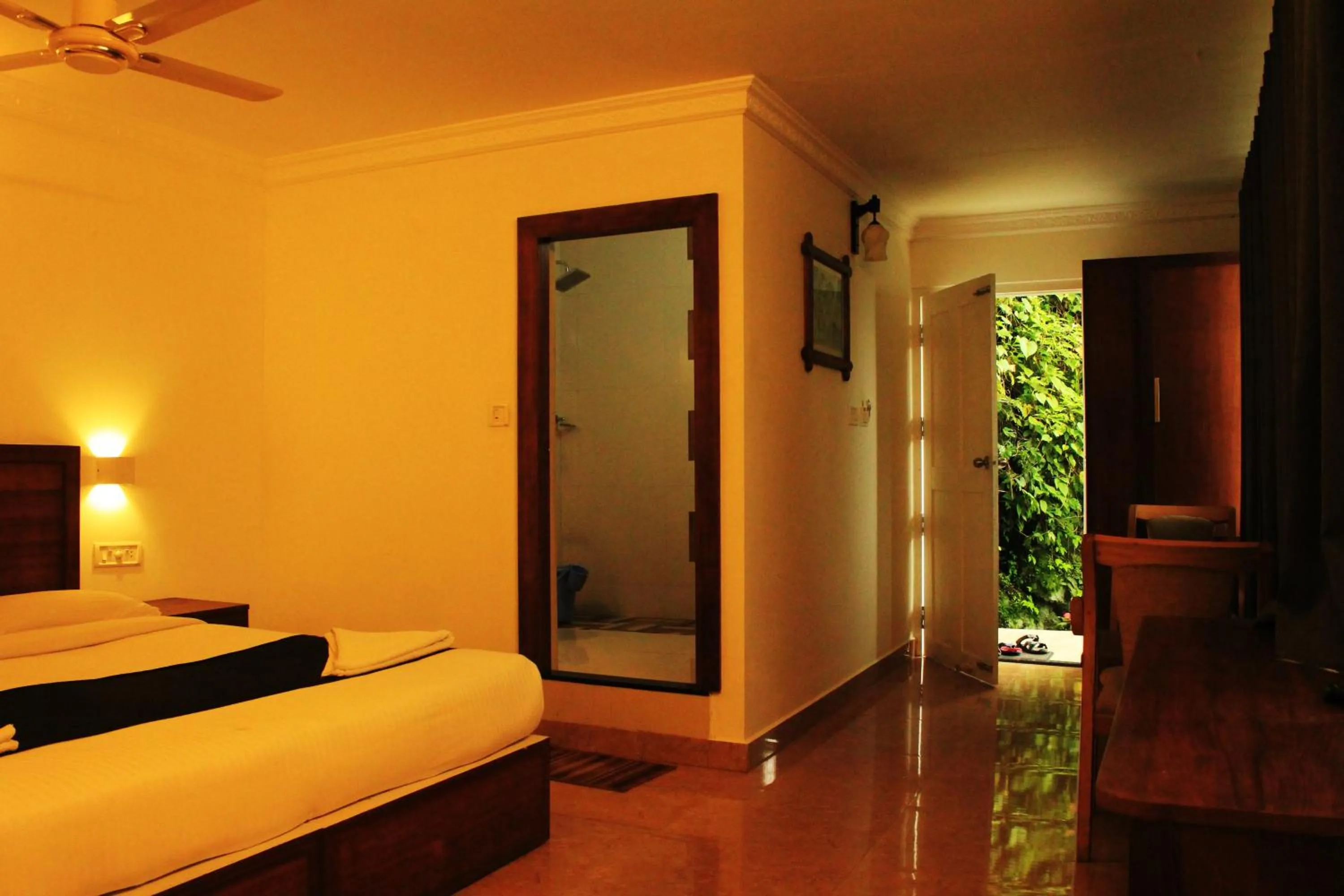 Bed in Bellavista Resort Munnar