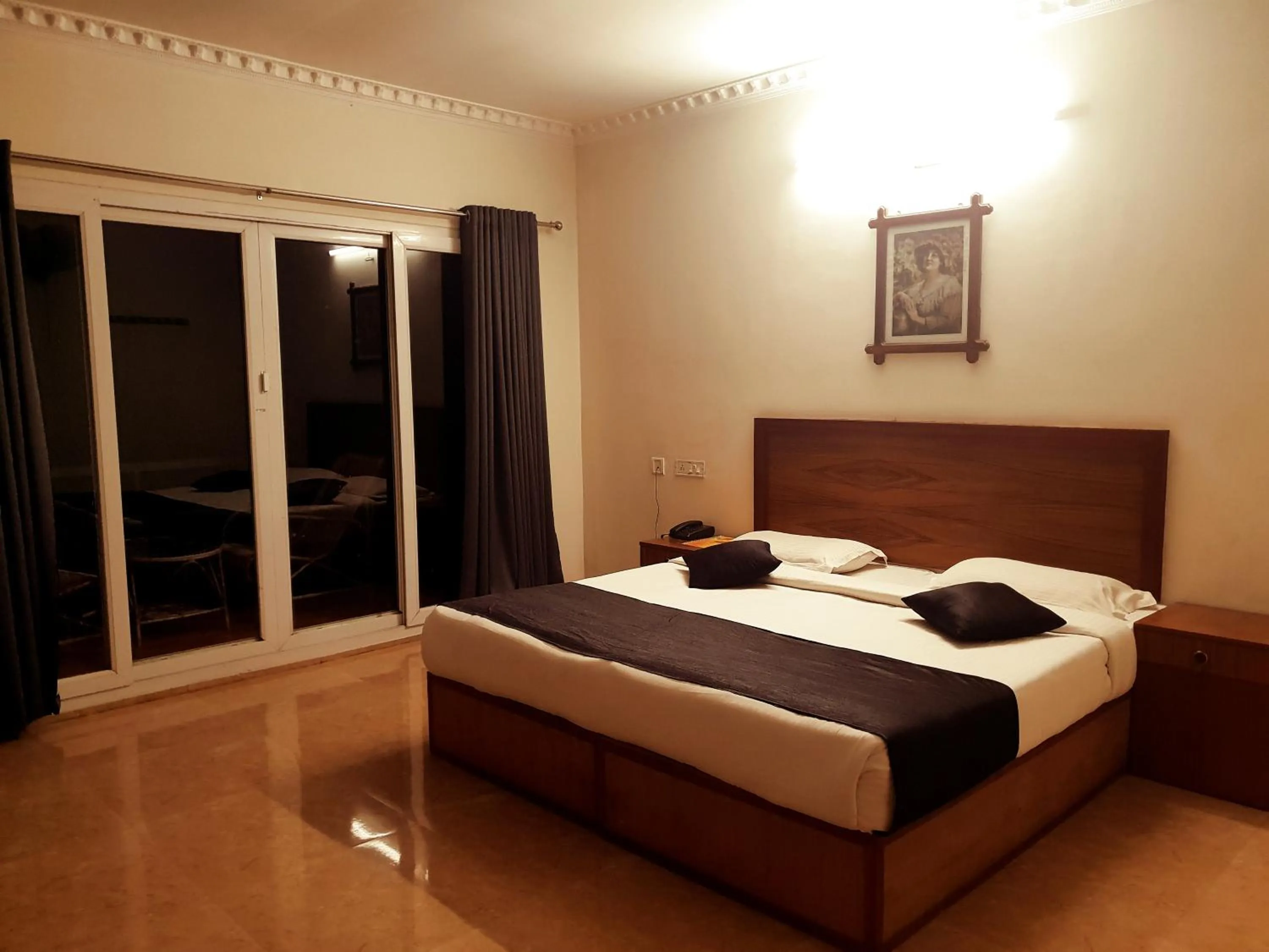 Bed in Bellavista Resort Munnar