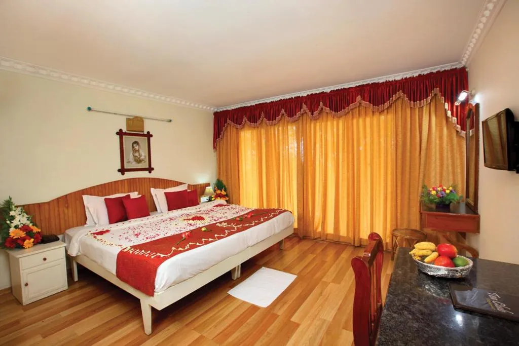 Bed in Bellavista Resort Munnar