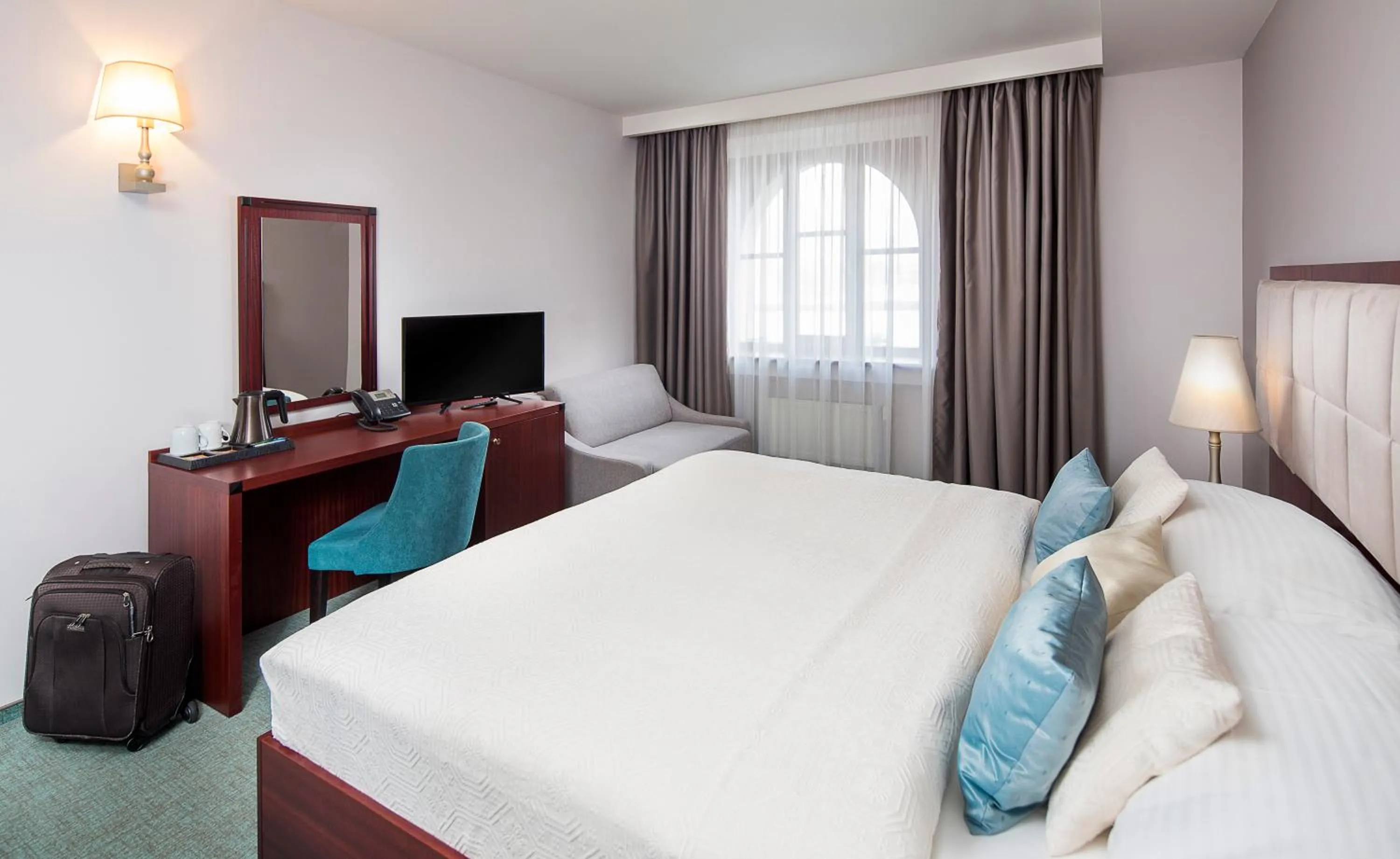 Photo of the whole room, Bed in Hotel Kultúra