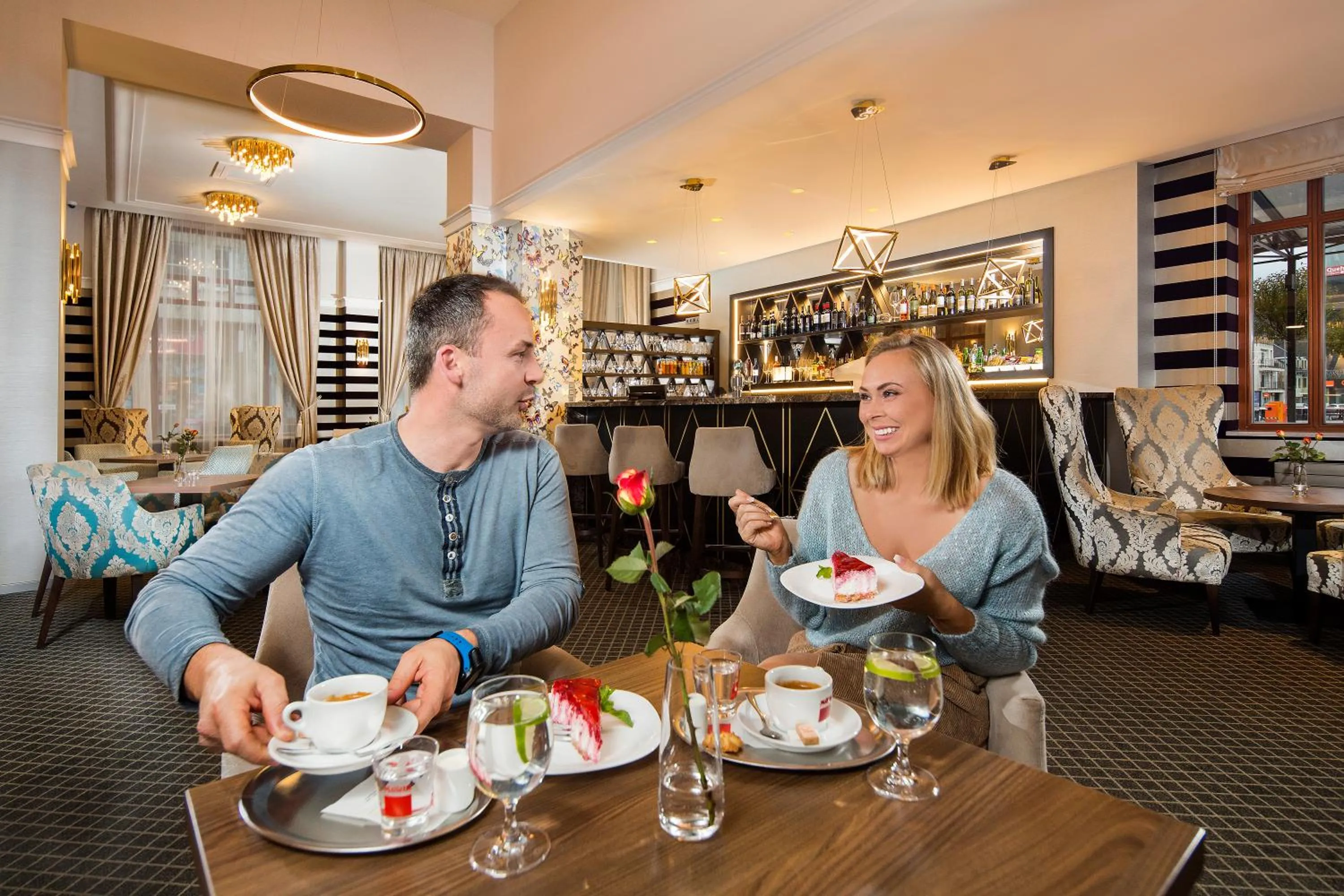 Lobby or reception in Hotel Kultúra