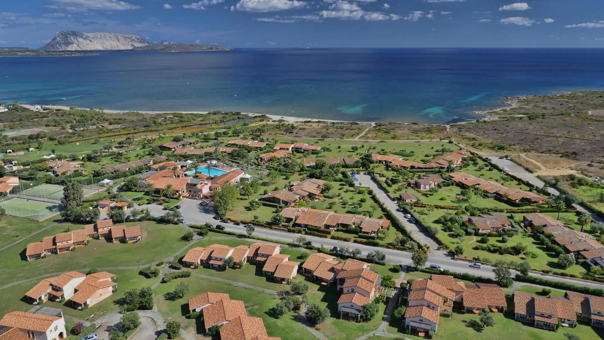 Bird's eye view in TH San Teodoro - Liscia Eldi Village