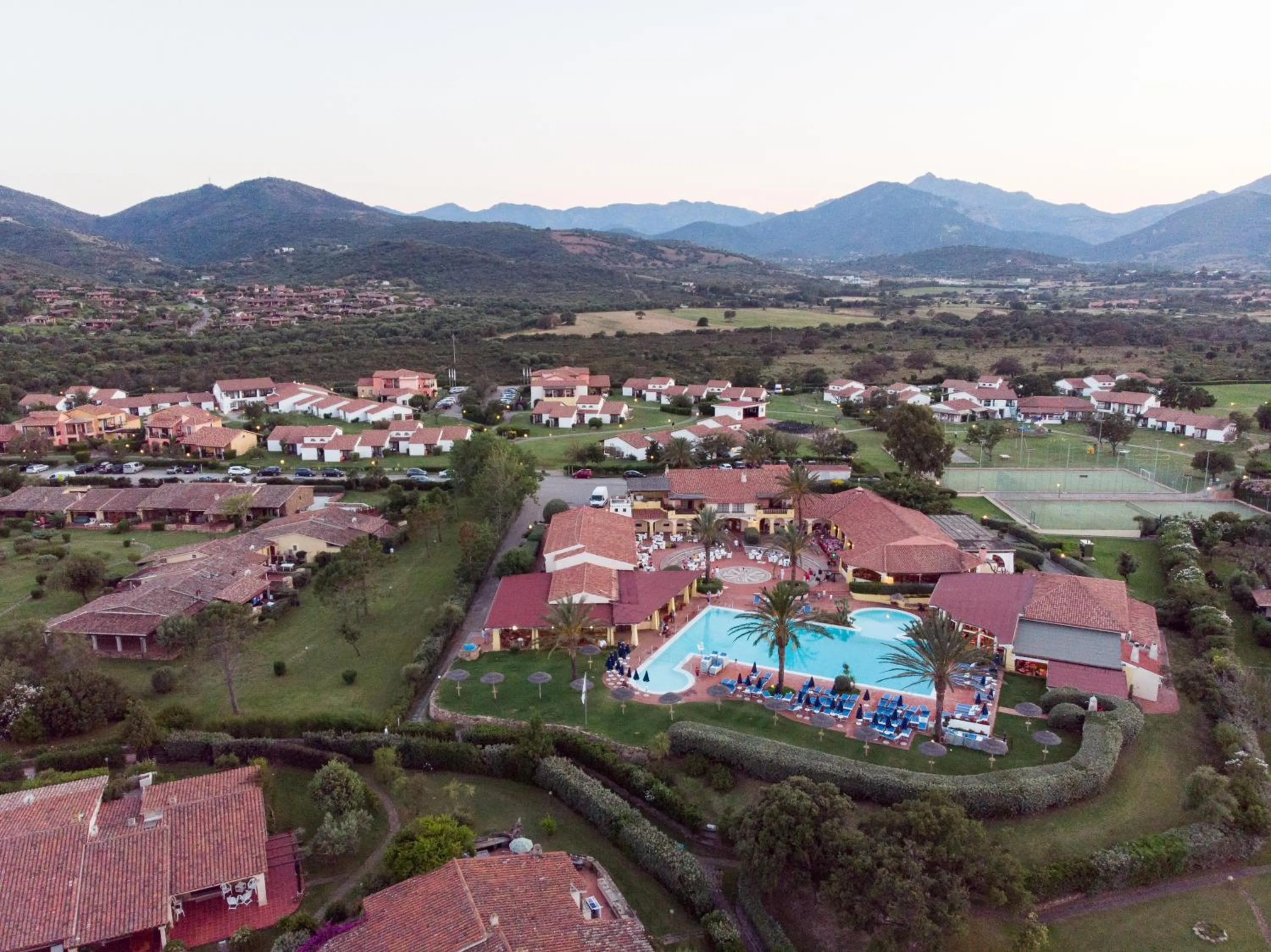 Bird's eye view in TH San Teodoro - Liscia Eldi Village