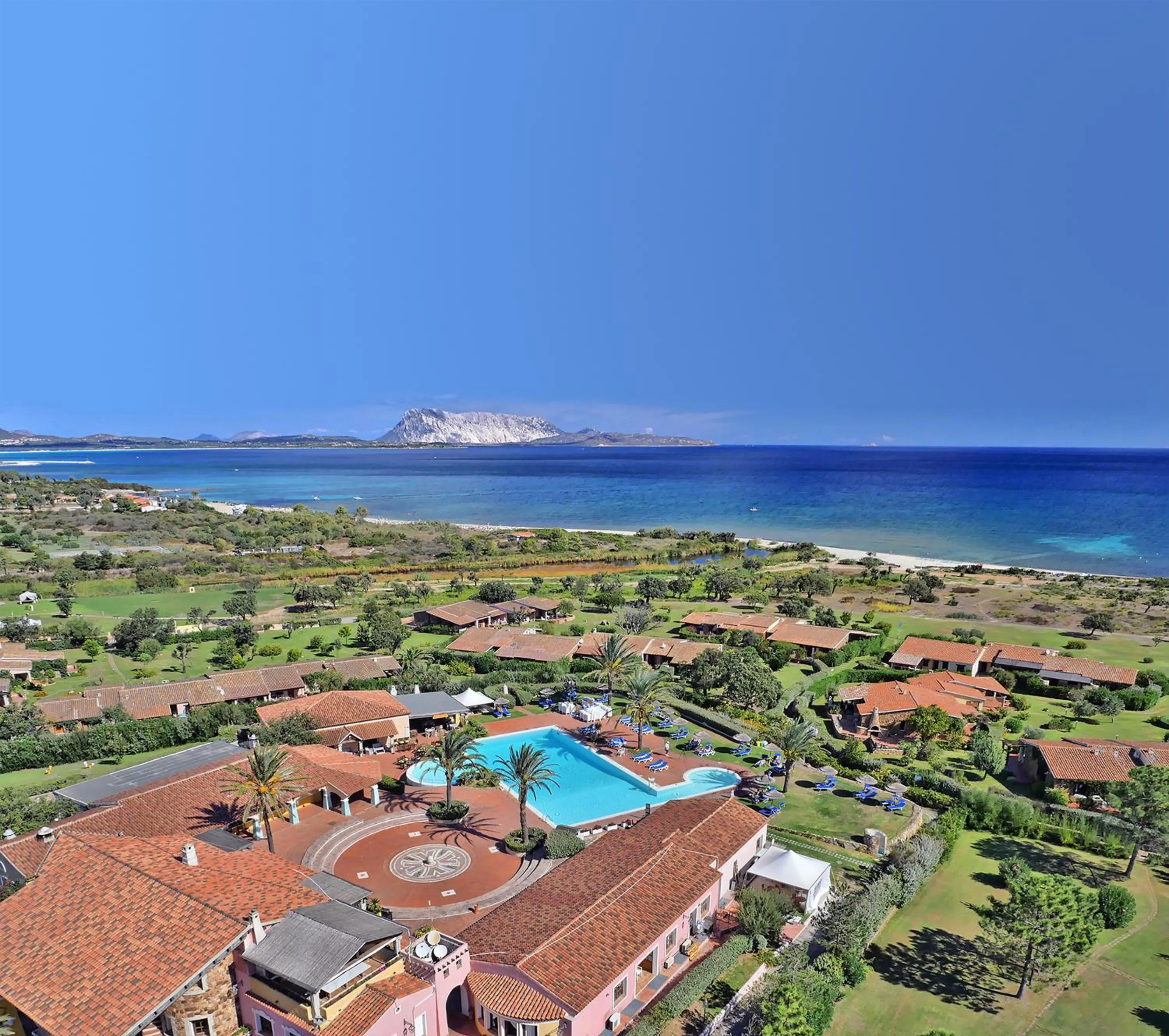 Bird's eye view in TH San Teodoro - Liscia Eldi Village