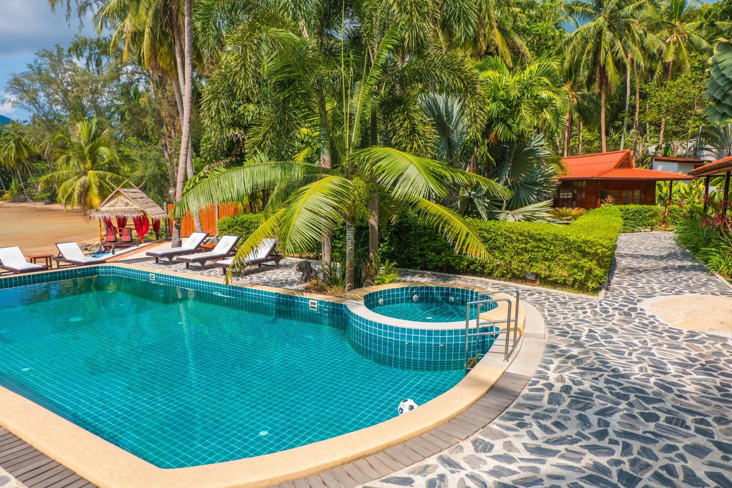 Swimming pool in Cyana Resort