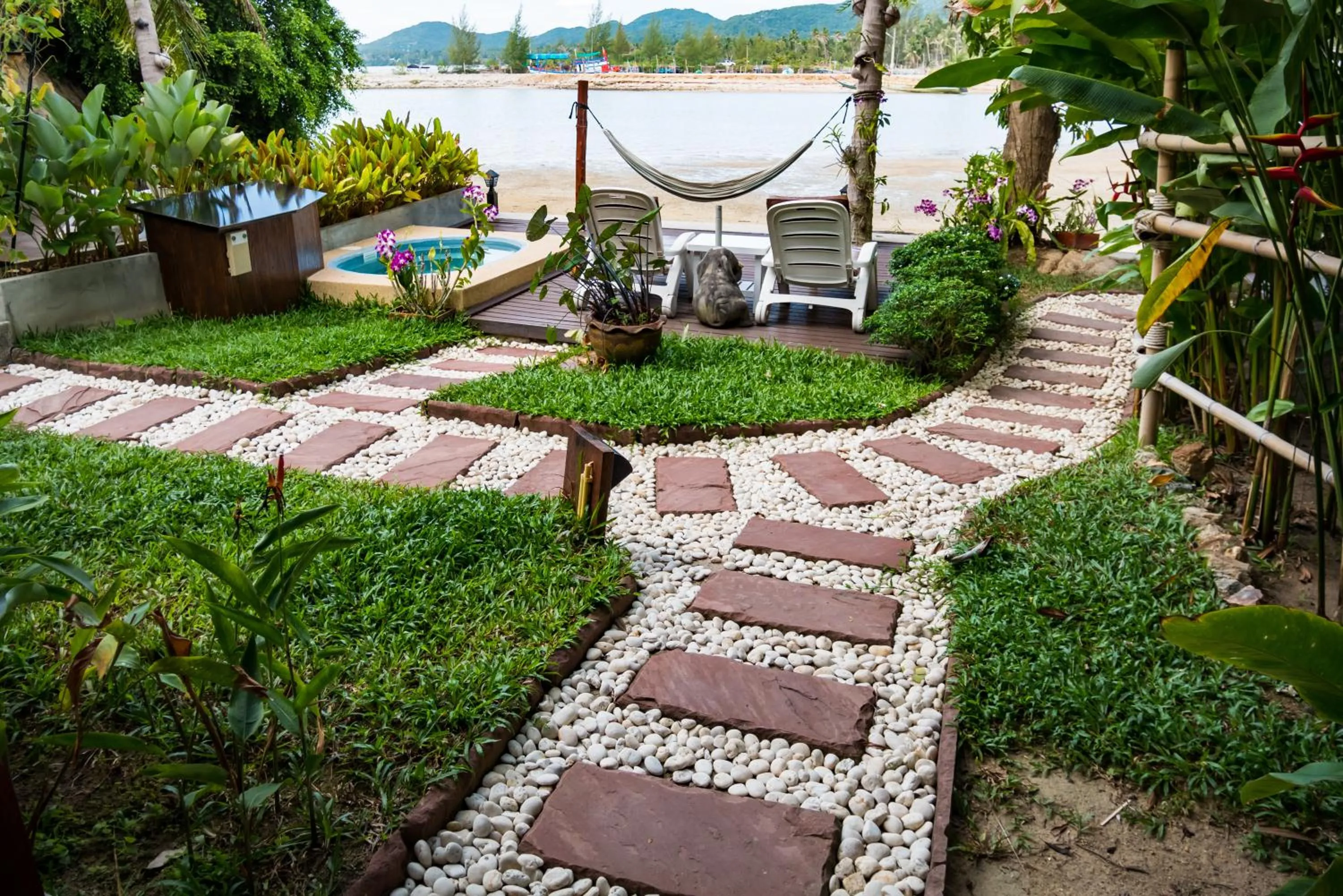 Garden in Cyana Resort