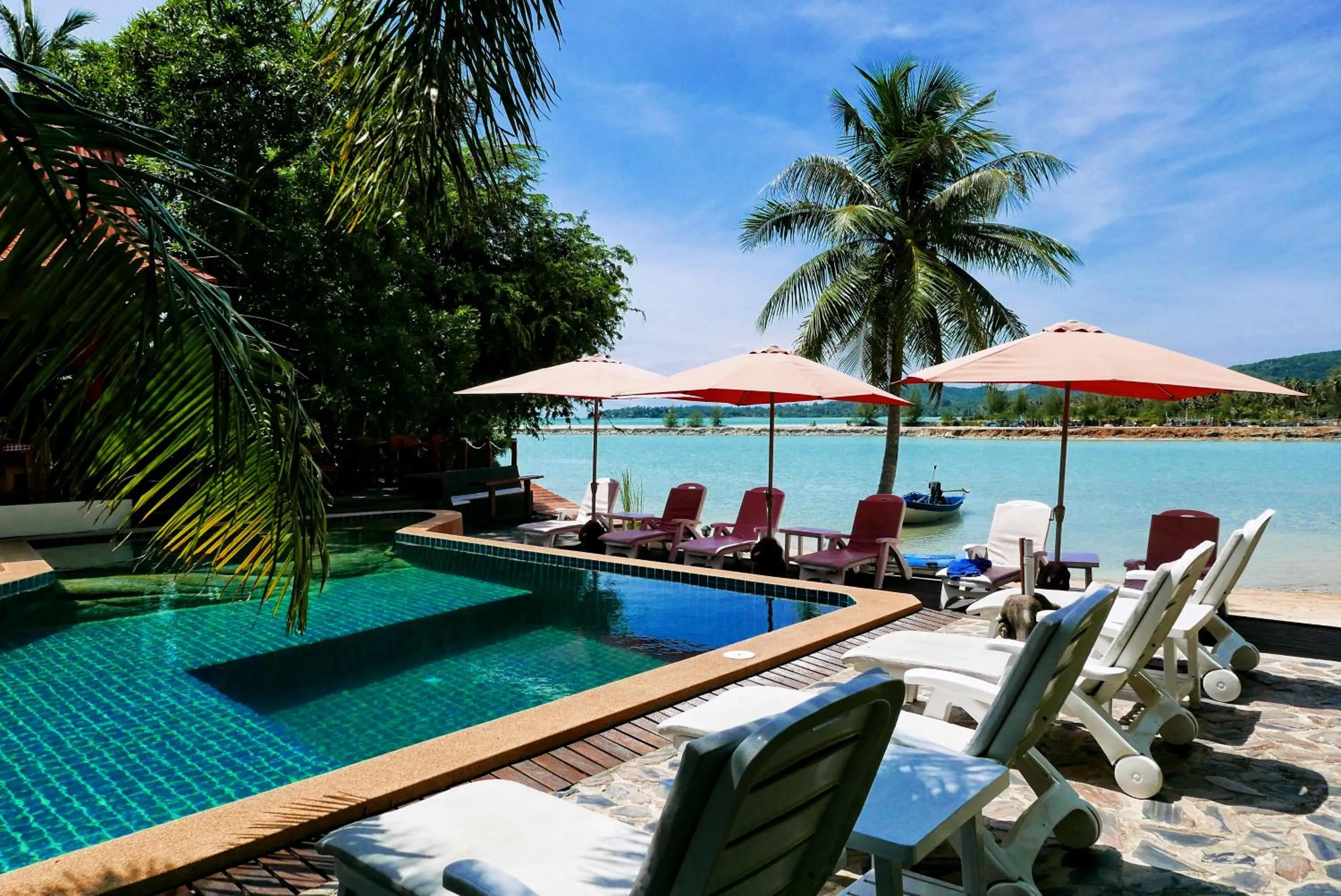 Swimming pool in Cyana Resort