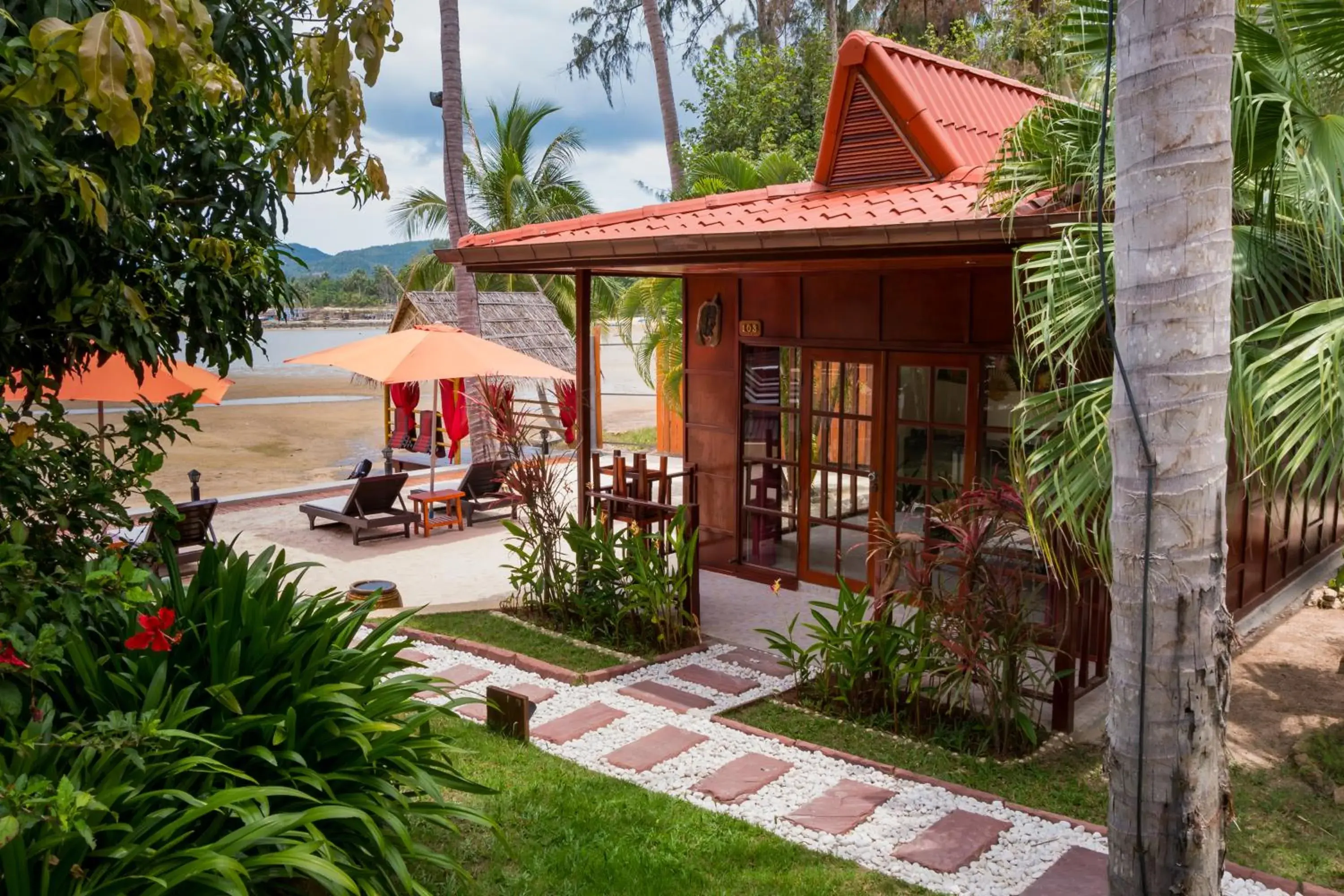 Deluxe Bungalow with Beach Access - Double Bed in Cyana Resort Deluxe Bungalow with Beach Access - Double Bed in Cyana Resort